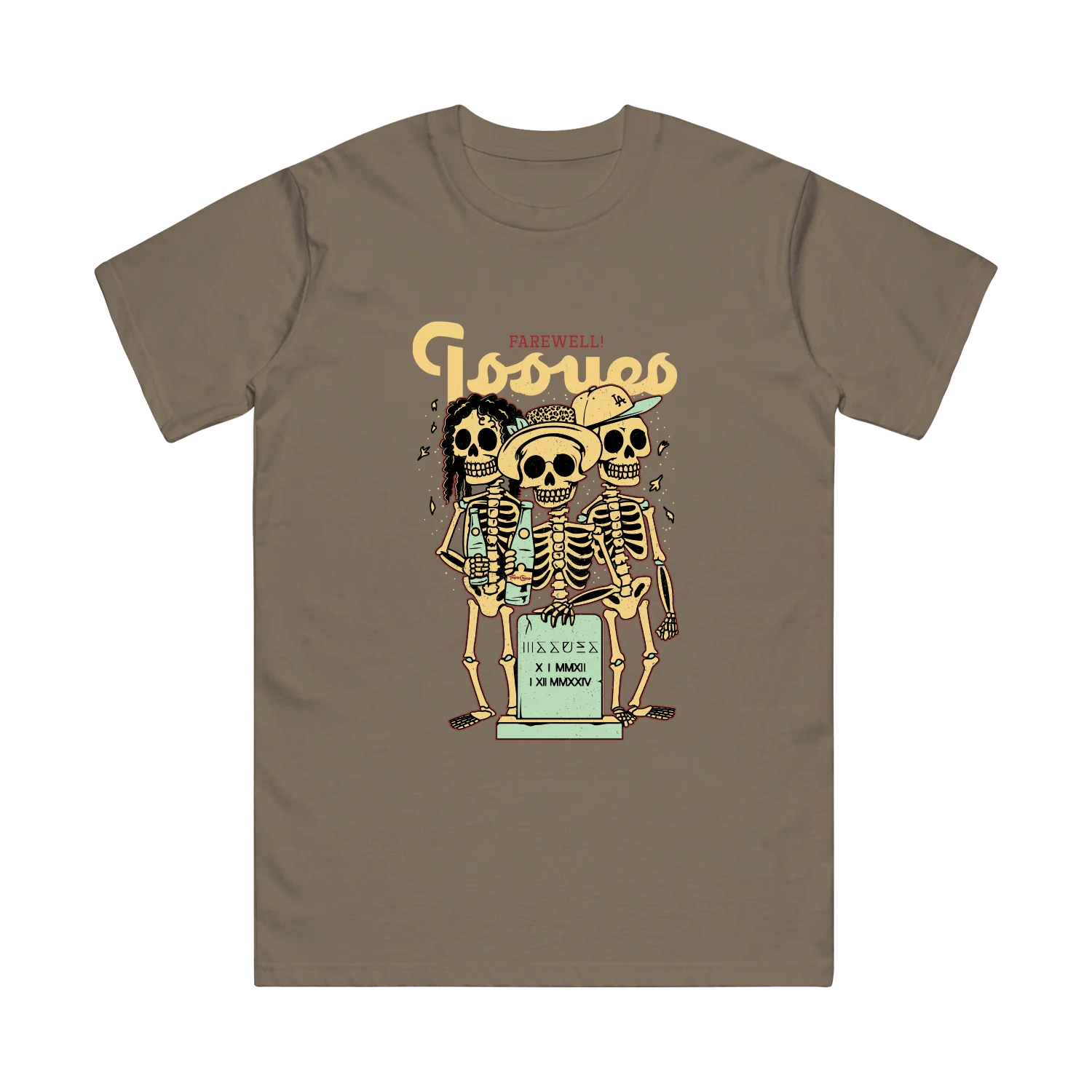 ISSUES - 3 Skeletons Tee