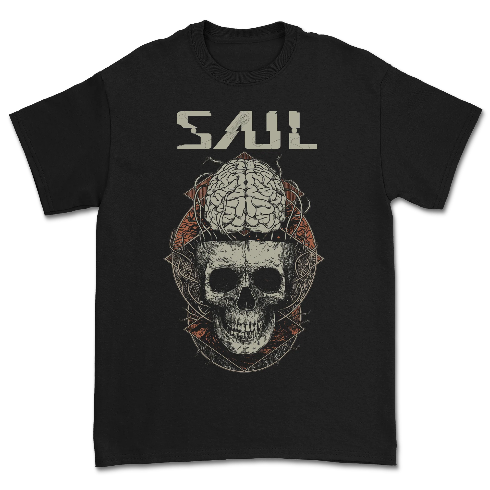 SAUL - A Million Miles T-Shirt - Black