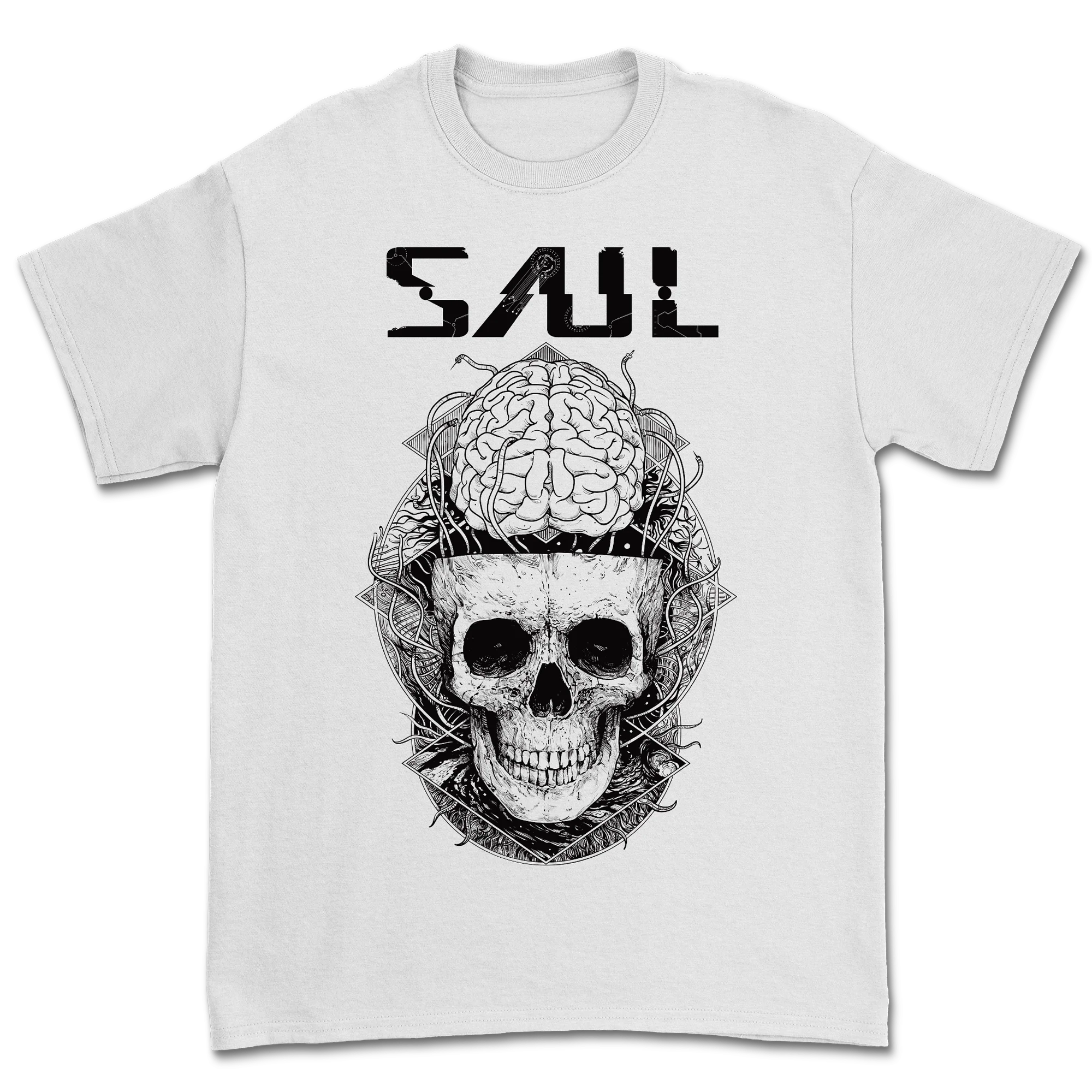 SAUL - A Million Miles T-Shirt - White
