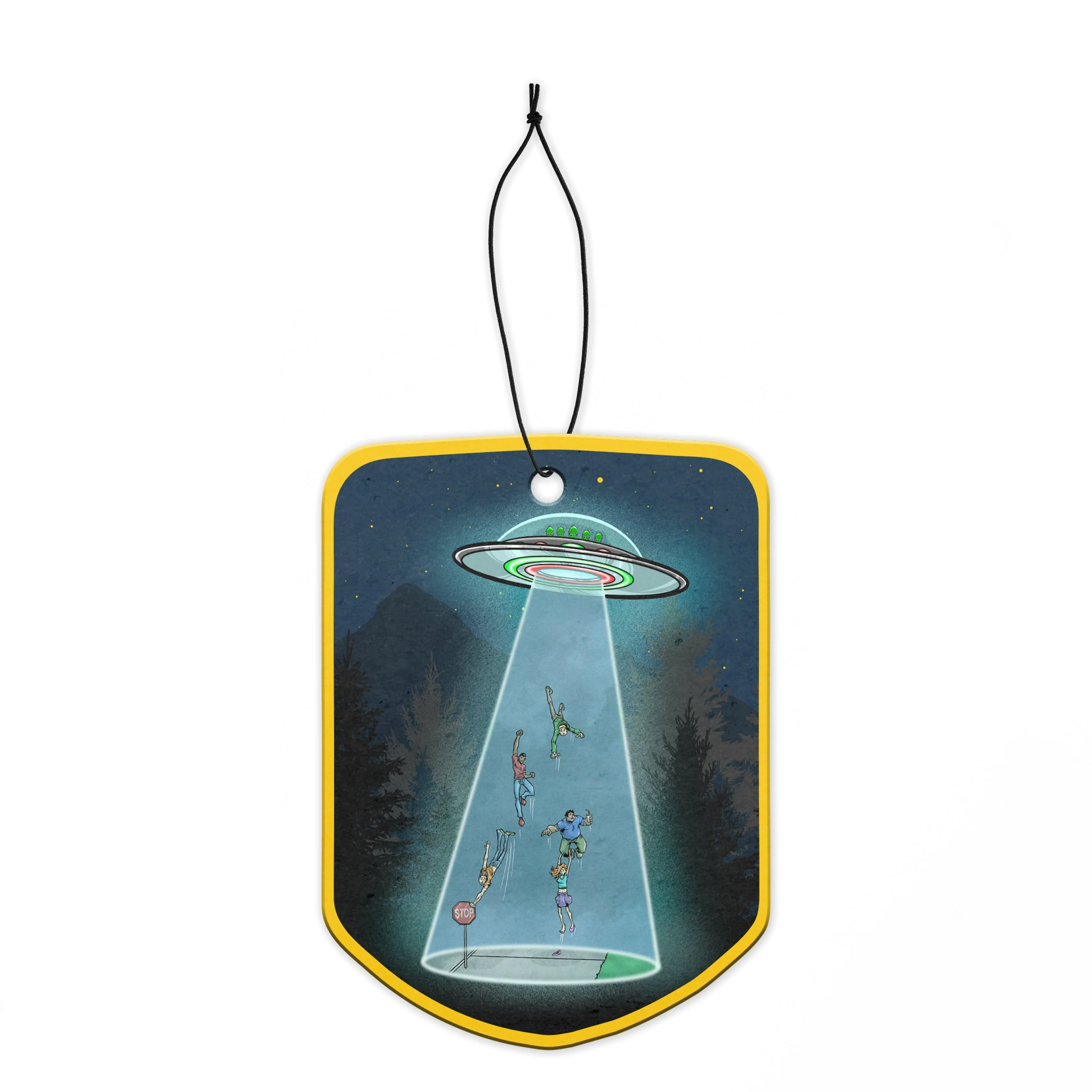Beam Me Up Car Air Freshener (Pine) - Image 2