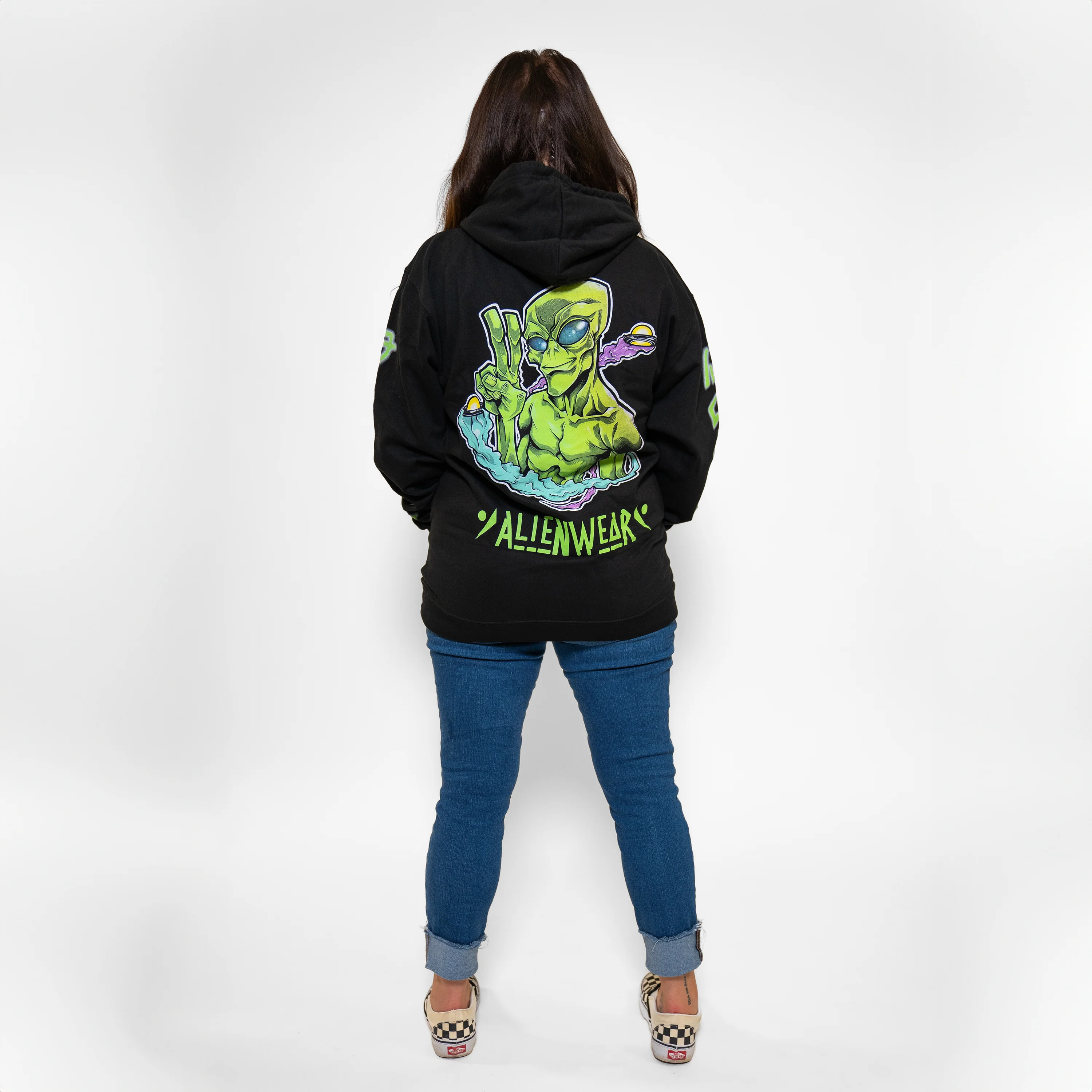 We Come In Peace Hoodie - Image 4