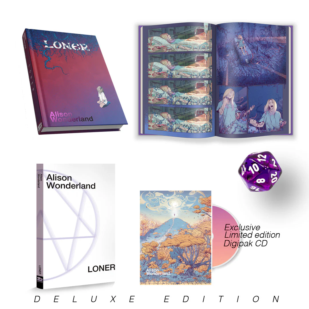 Alison Wonderland: LONER: An Alison Wonderland Graphic Novel and RPG - Deluxe Bundle - Image 2