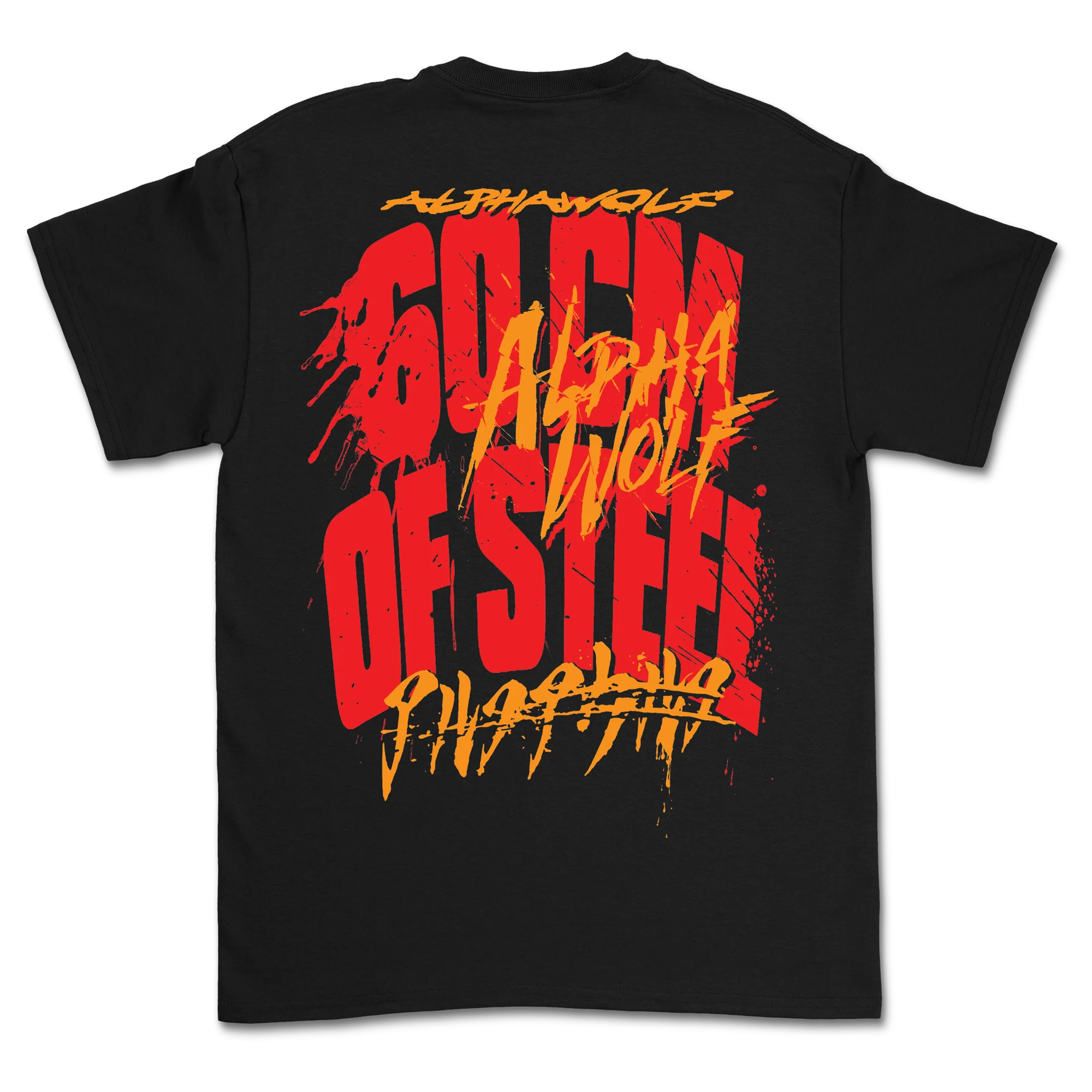 Alpha Wolf - Steel T-Shirt - Image 3
