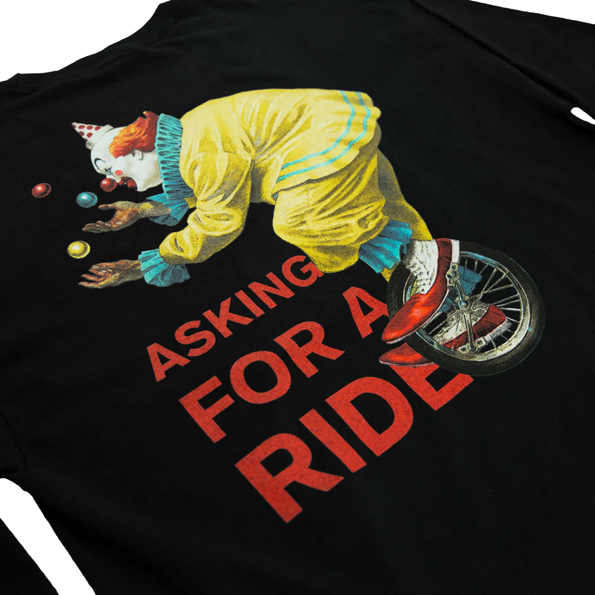 White Reaper - Asking For a Ride Clown Long Sleeve - Image 4
