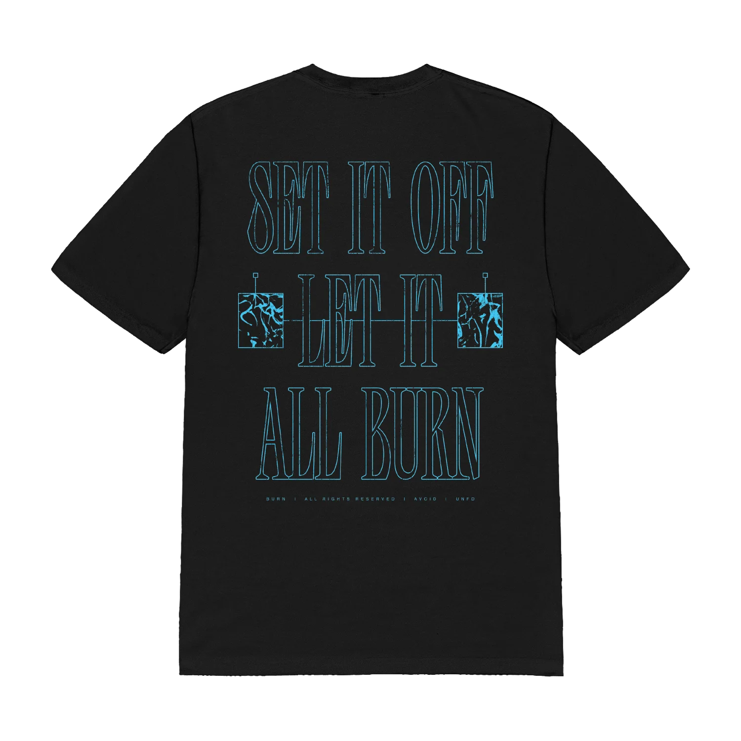 Avoid - Let It Burn Black T-Shirt