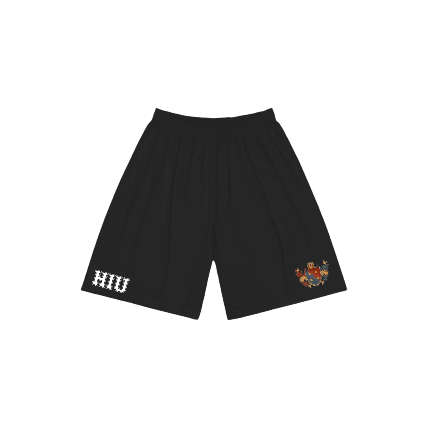 BeardPrincess - HIU Athletics Basketball Shorts - Black