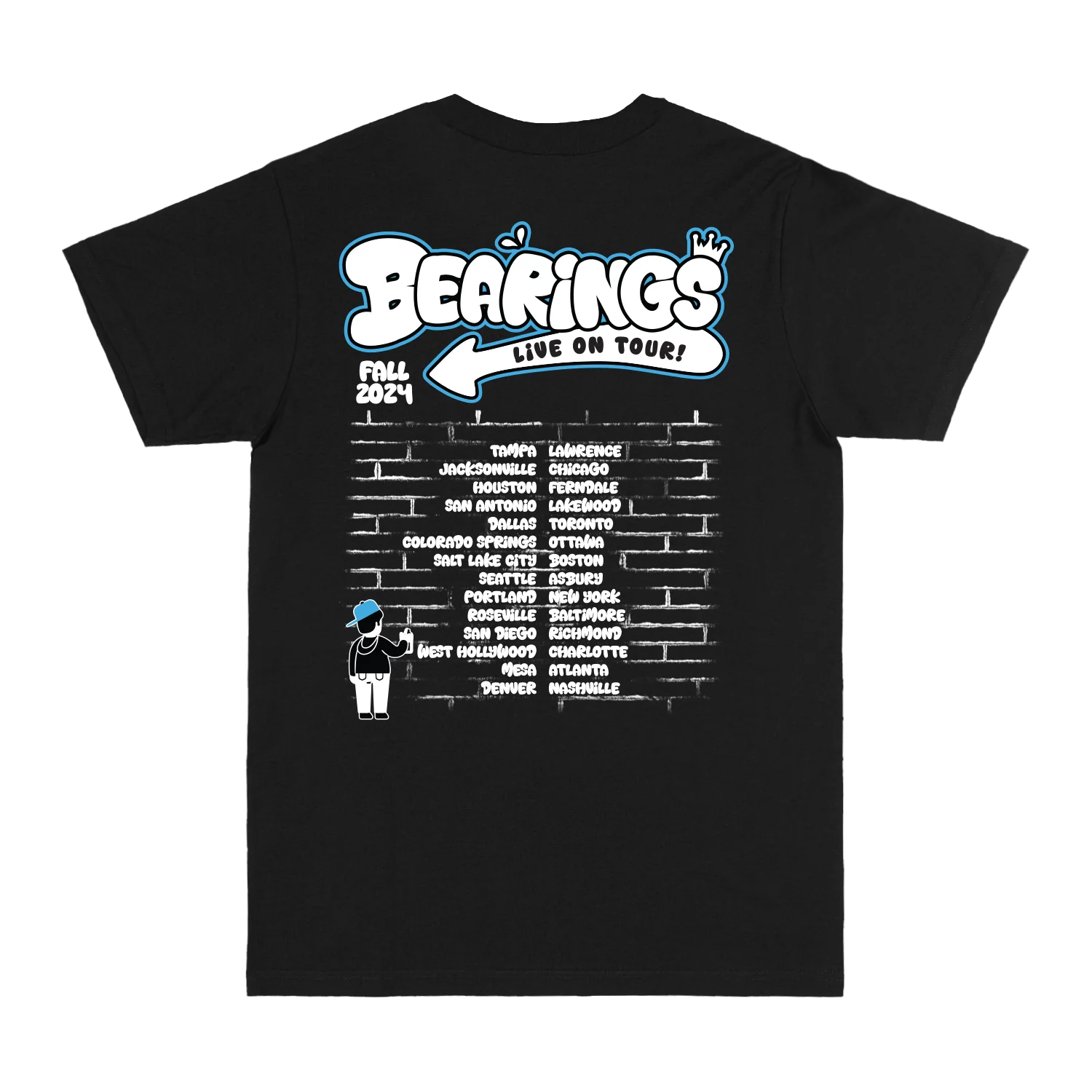 Bearings - 2024 Tour Tee - Image 3