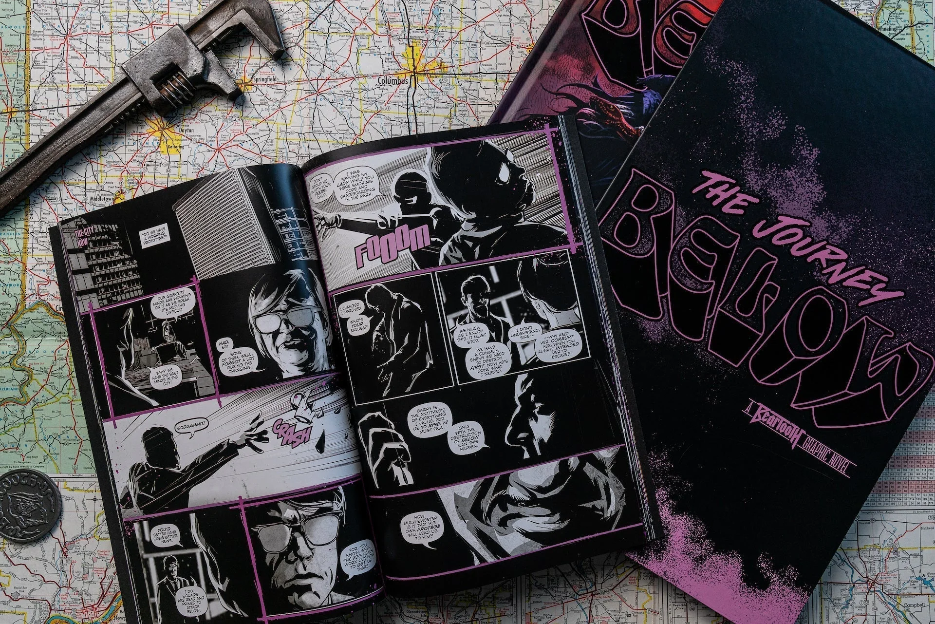 Beartooth: The Journey Below - SIGNED Super Deluxe Bundle - Image 2
