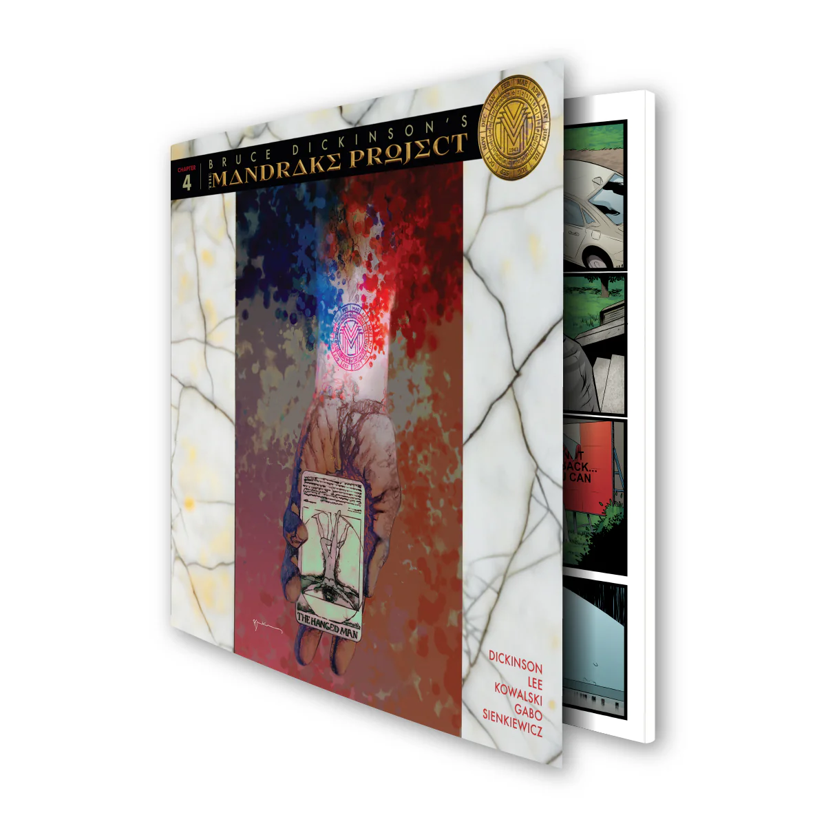 Bruce Dickinson's THE MANDRAKE PROJECT: Issue 4 - Deluxe Edition - Image 4