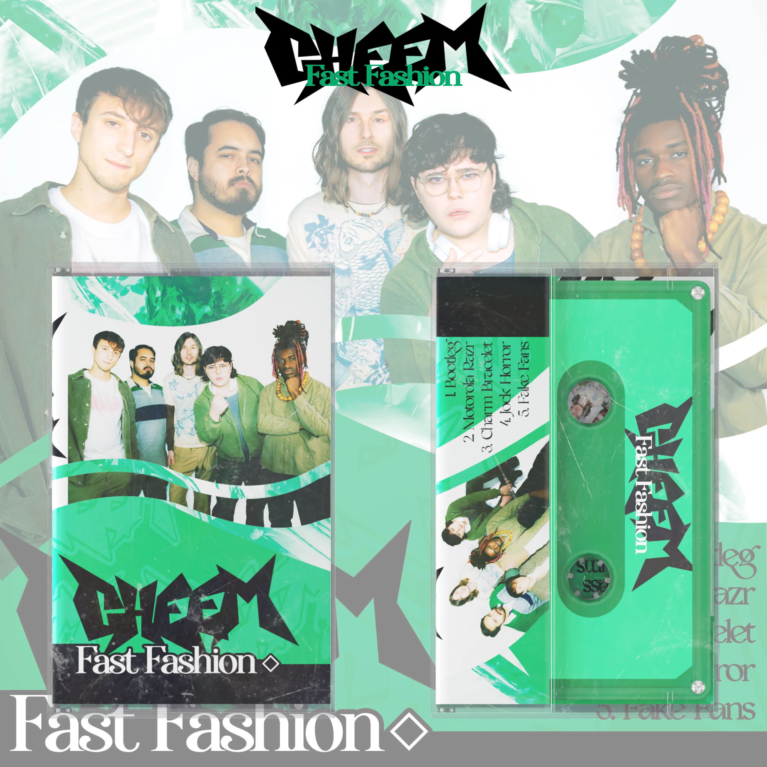 Cheem - Fast Fashion Green Cassette
