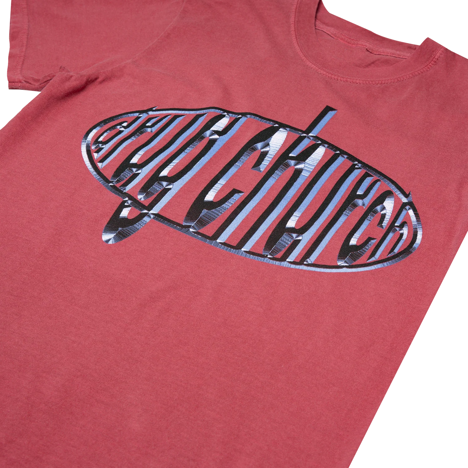 Drug Church - Chrome Logo Tee - Image 2