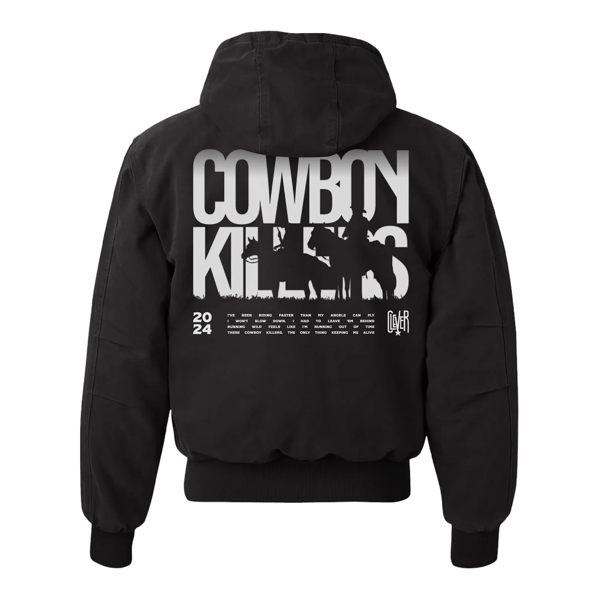 Clever - Cowboy Killers Hooded Jacket - Image 3