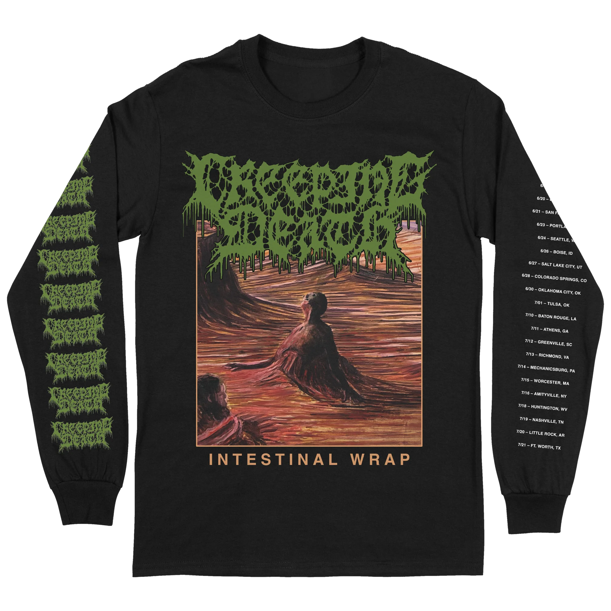 Creeping Death - Intestinal Wrap Long Sleeve