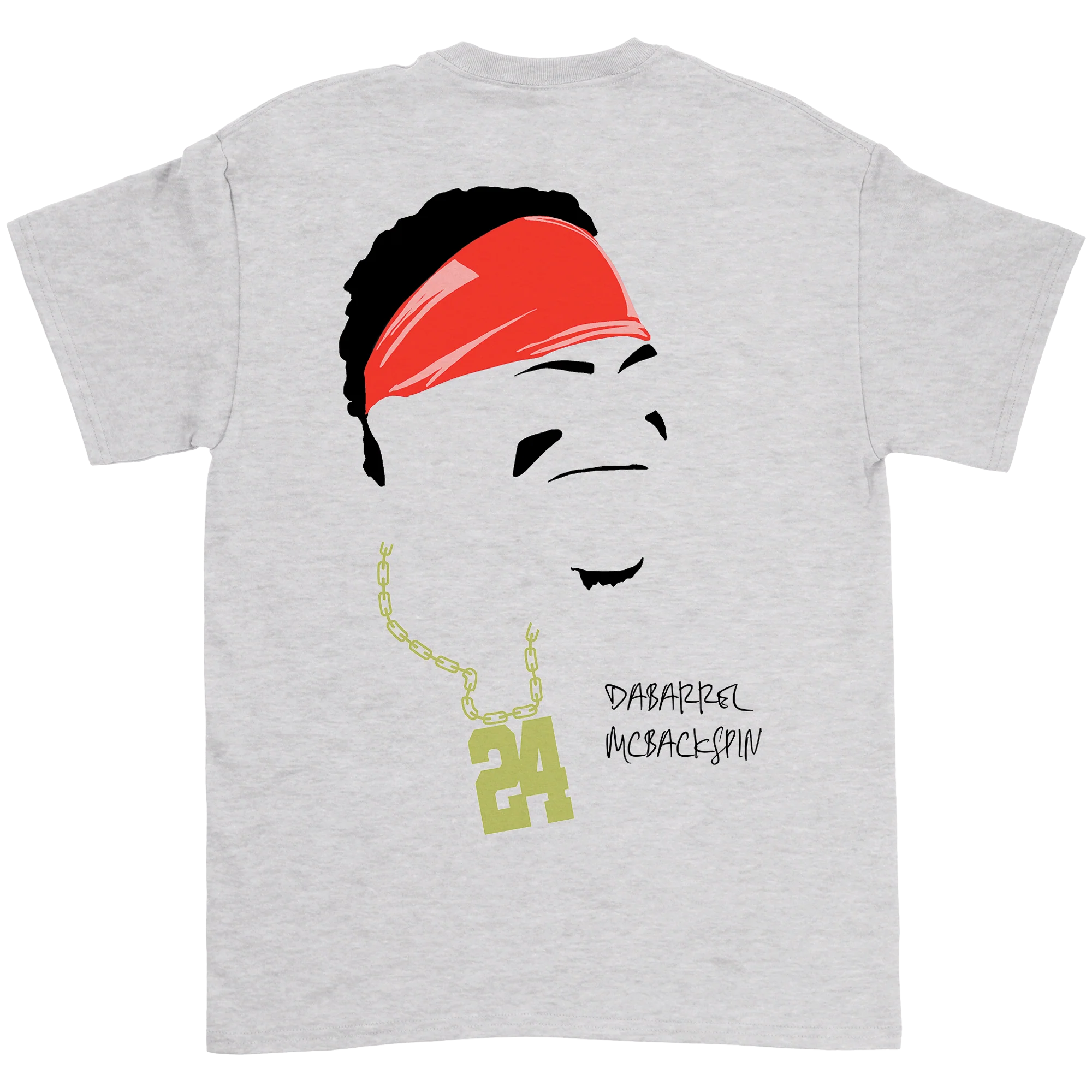 Dakota McFadden - DaBarrel McBackspin T-Shirt - Grey - Image 3