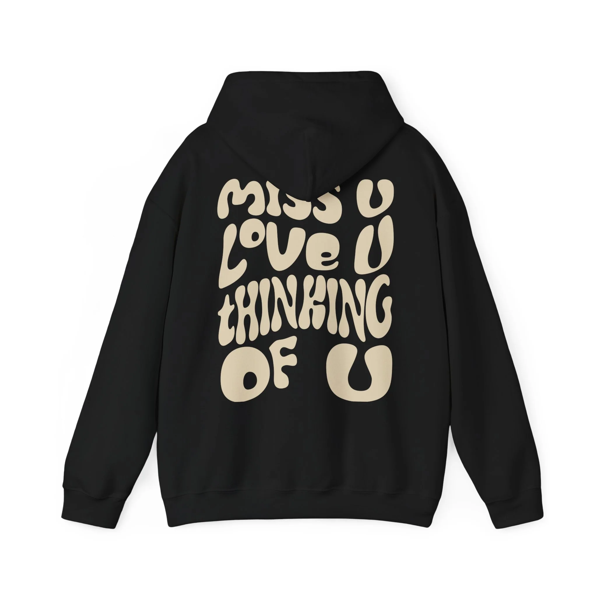 Dalton Maudlin - Miss U Hoodie - Cream Print - Image 4