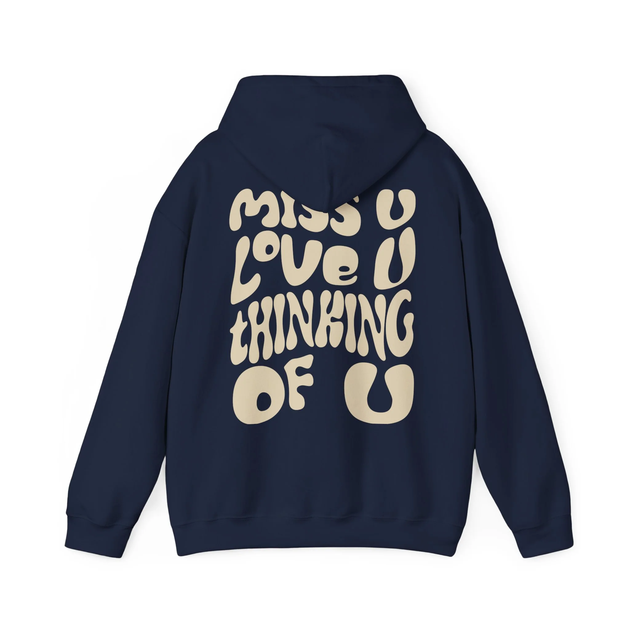 Dalton Maudlin - Miss U Hoodie - Cream Print - Image 8