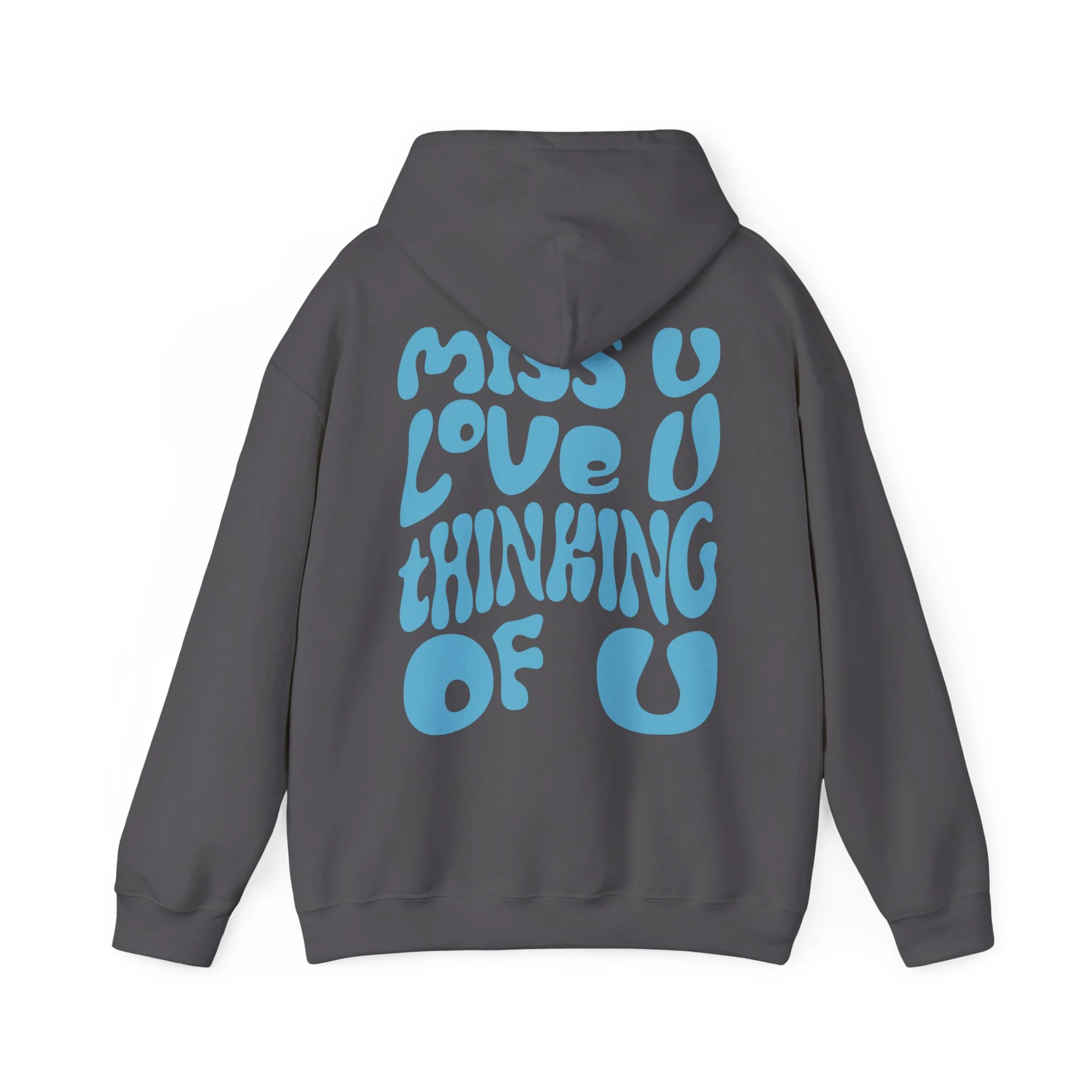 Dalton Maudlin - Miss U Hoodie - Light Blue Print - Image 10