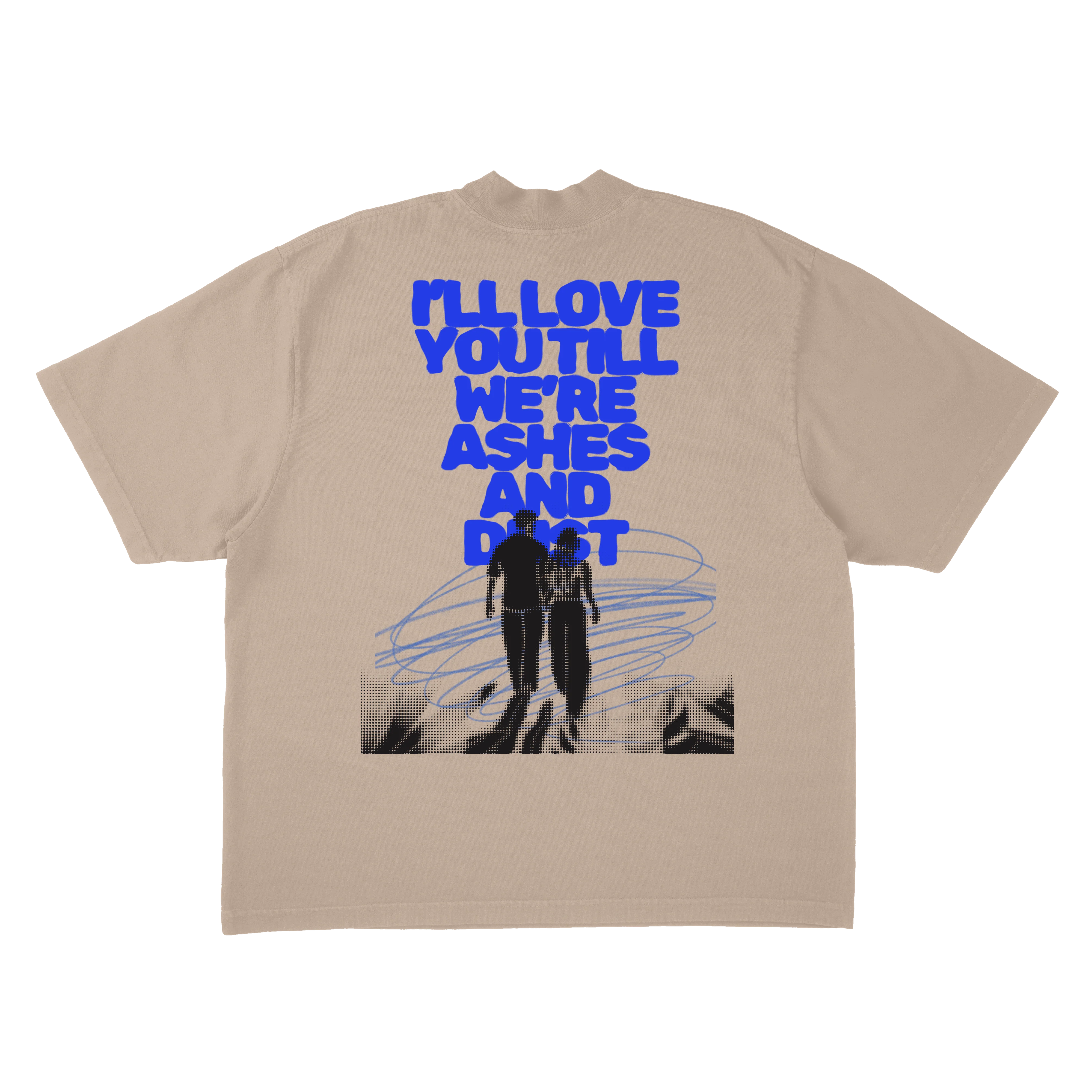 Dalton Mauldin - Ashes & Dust Oversized T-Shirt (Black Print) - Image 2