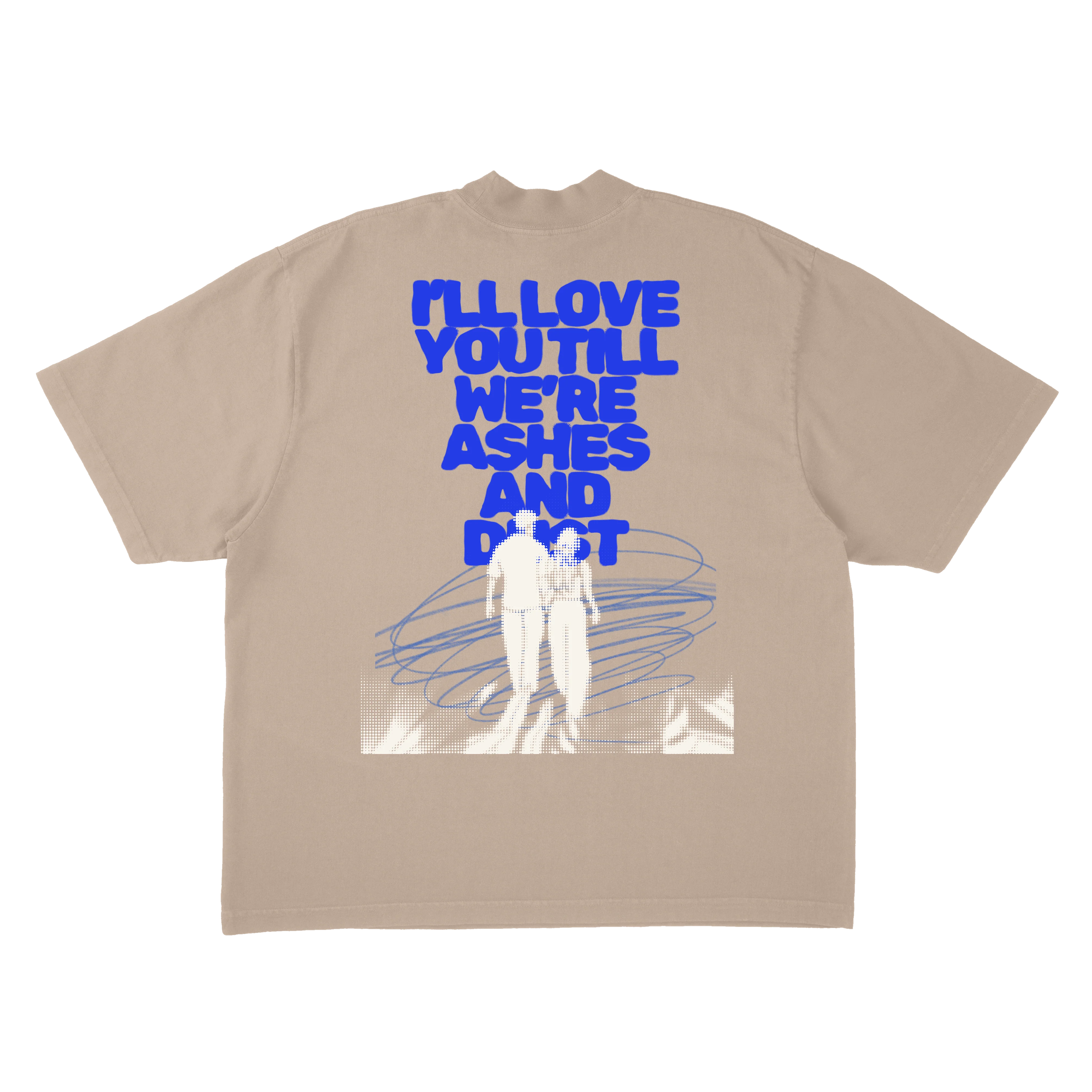 Dalton Mauldin - Ashes & Dust Oversized T-Shirt (White Print) - Image 8