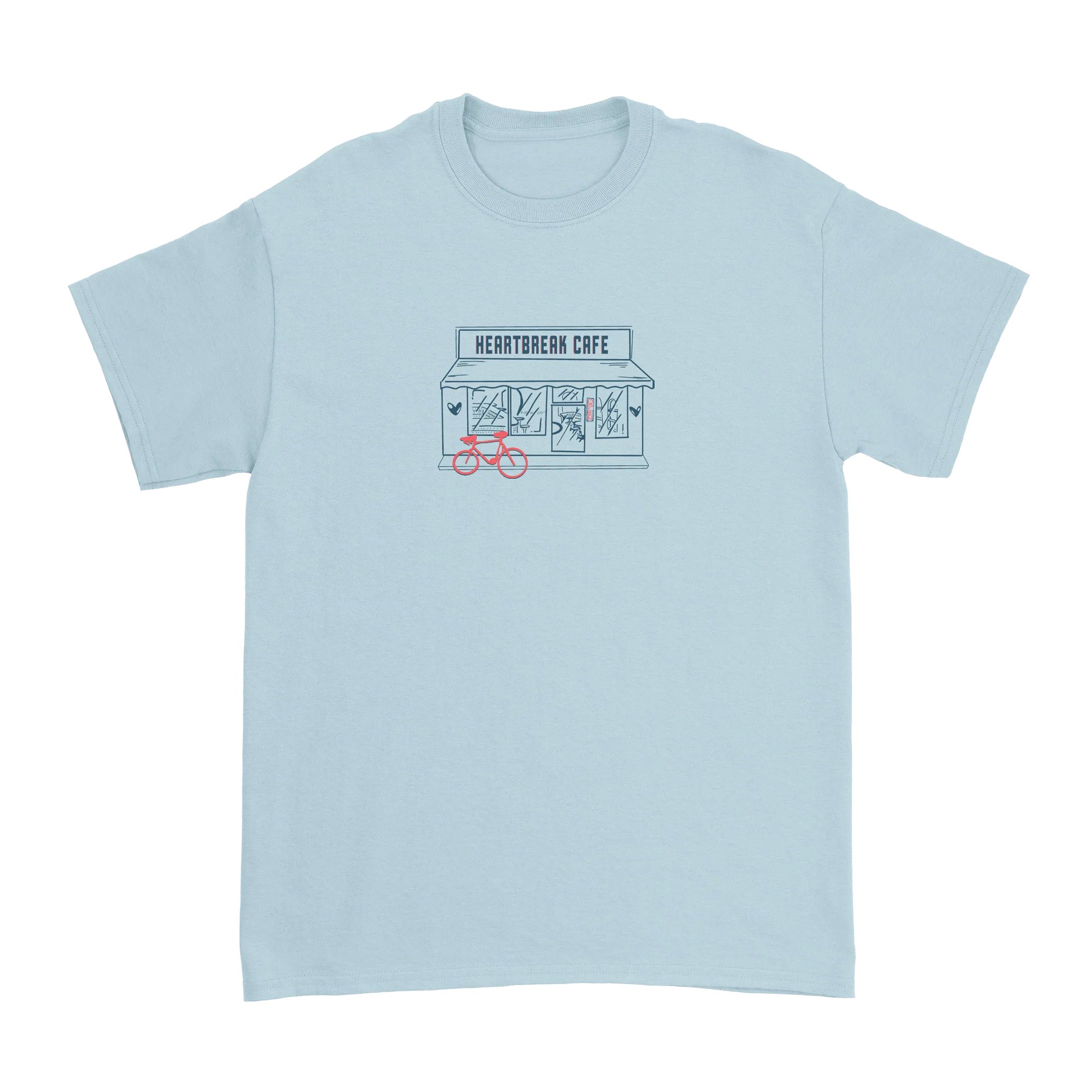 Dalton Mauldin - Heartbreak Cafe T-Shirt (Blue Print) - Image 8