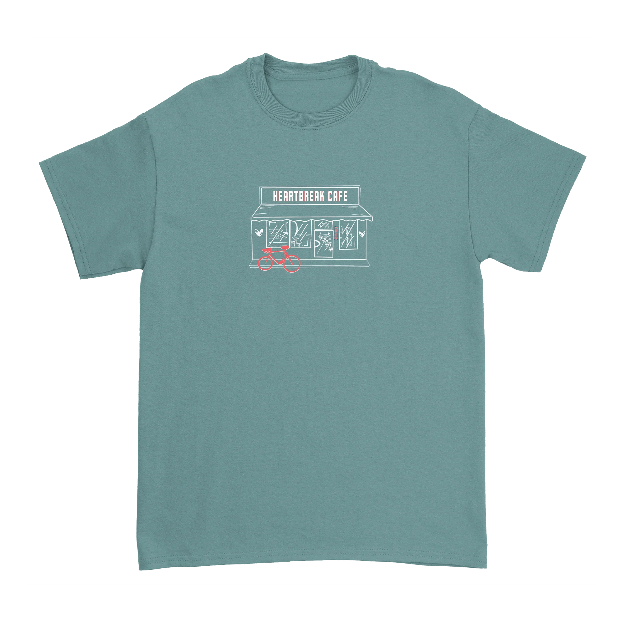 Dalton Mauldin - Heartbreak Cafe T-Shirt (White Print) - Image 11