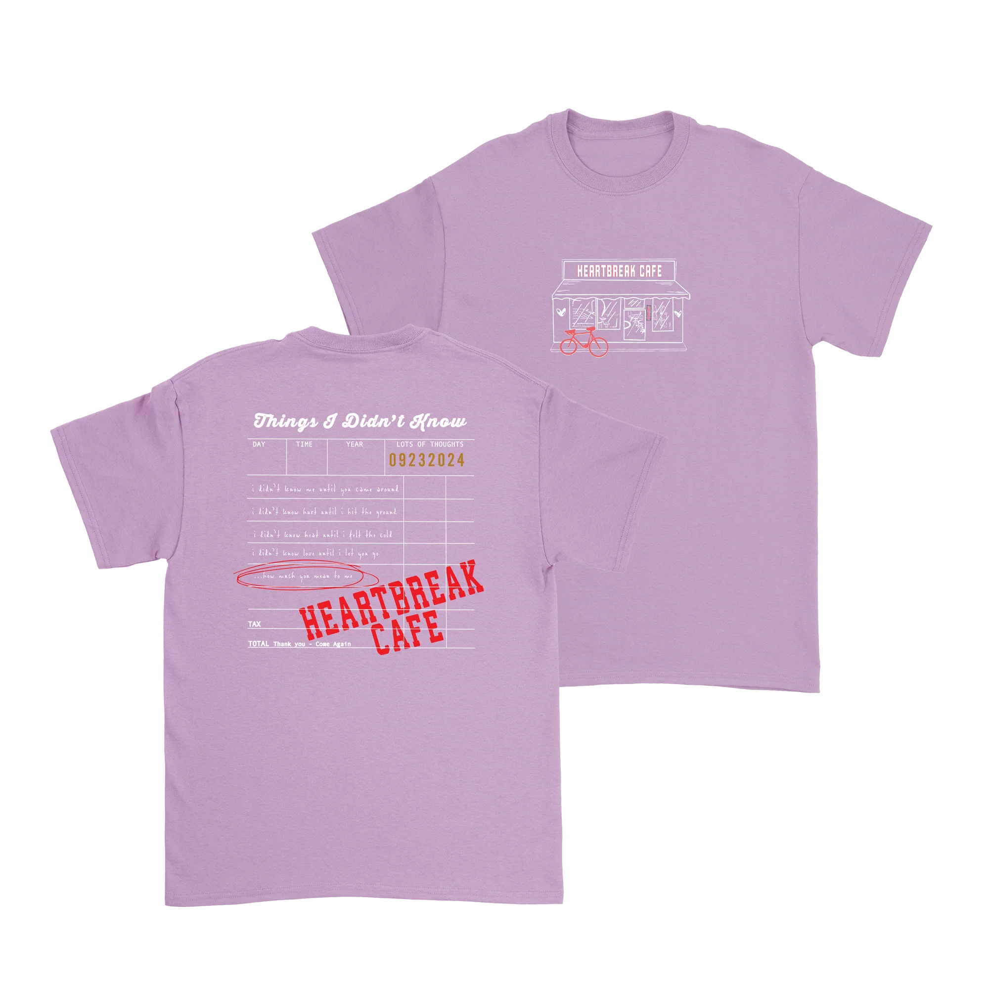Dalton Mauldin - Heartbreak Cafe T-Shirt (White Print) - Image 13