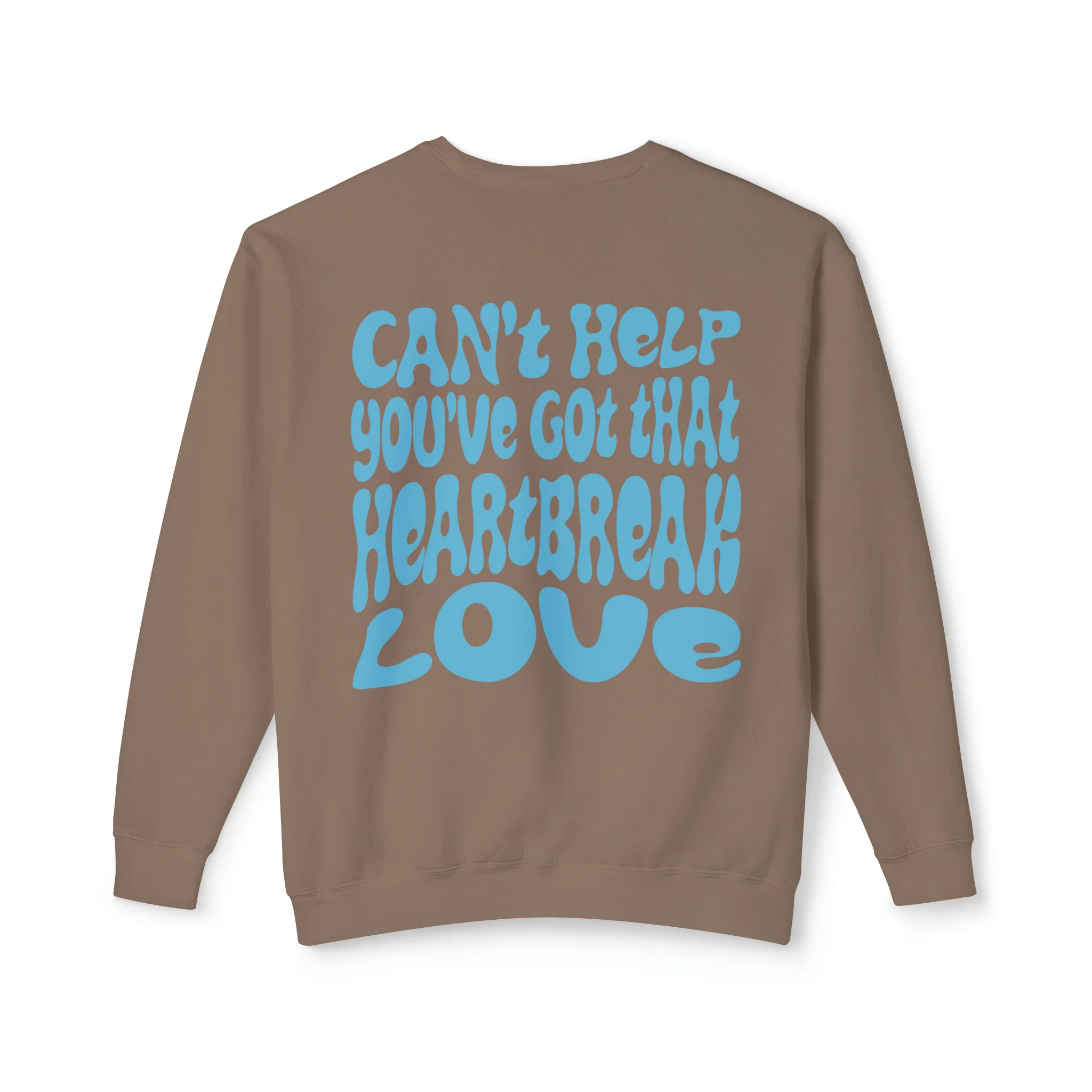 Dalton Mauldin - Heartbreak Love Crewneck (Light Blue Print) - Image 4