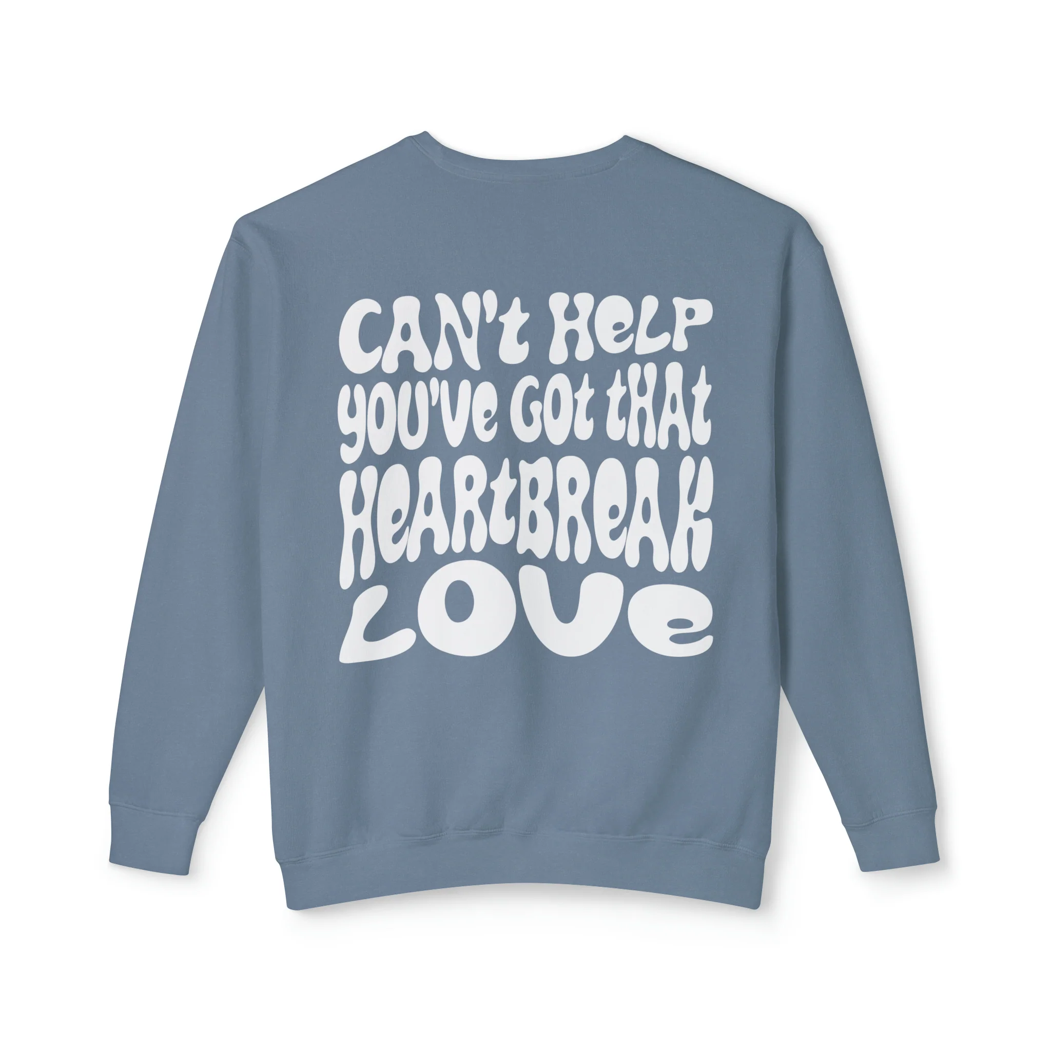 Dalton Mauldin - Heartbreak Love Crewneck (White Print) - Image 3