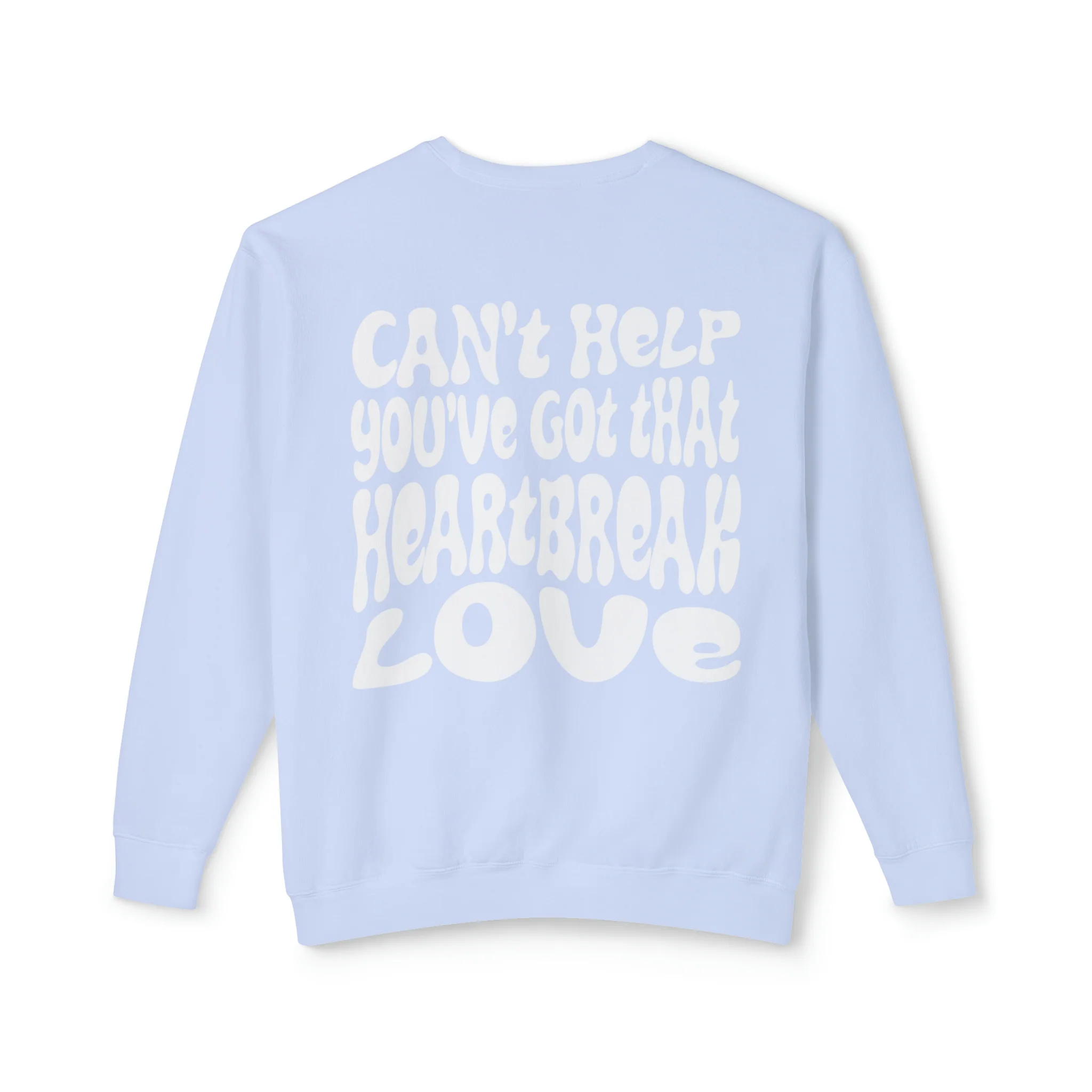 Dalton Mauldin - Heartbreak Love Crewneck (White Print) - Image 6