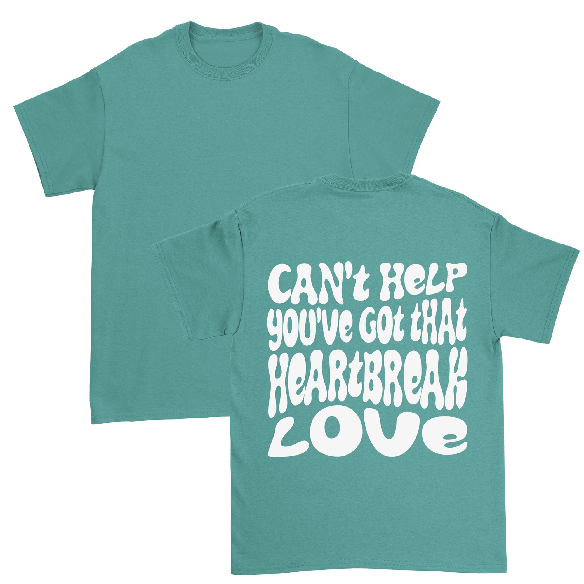 Dalton Mauldin - Heartbreak Love T-Shirt (White Print) - Image 3