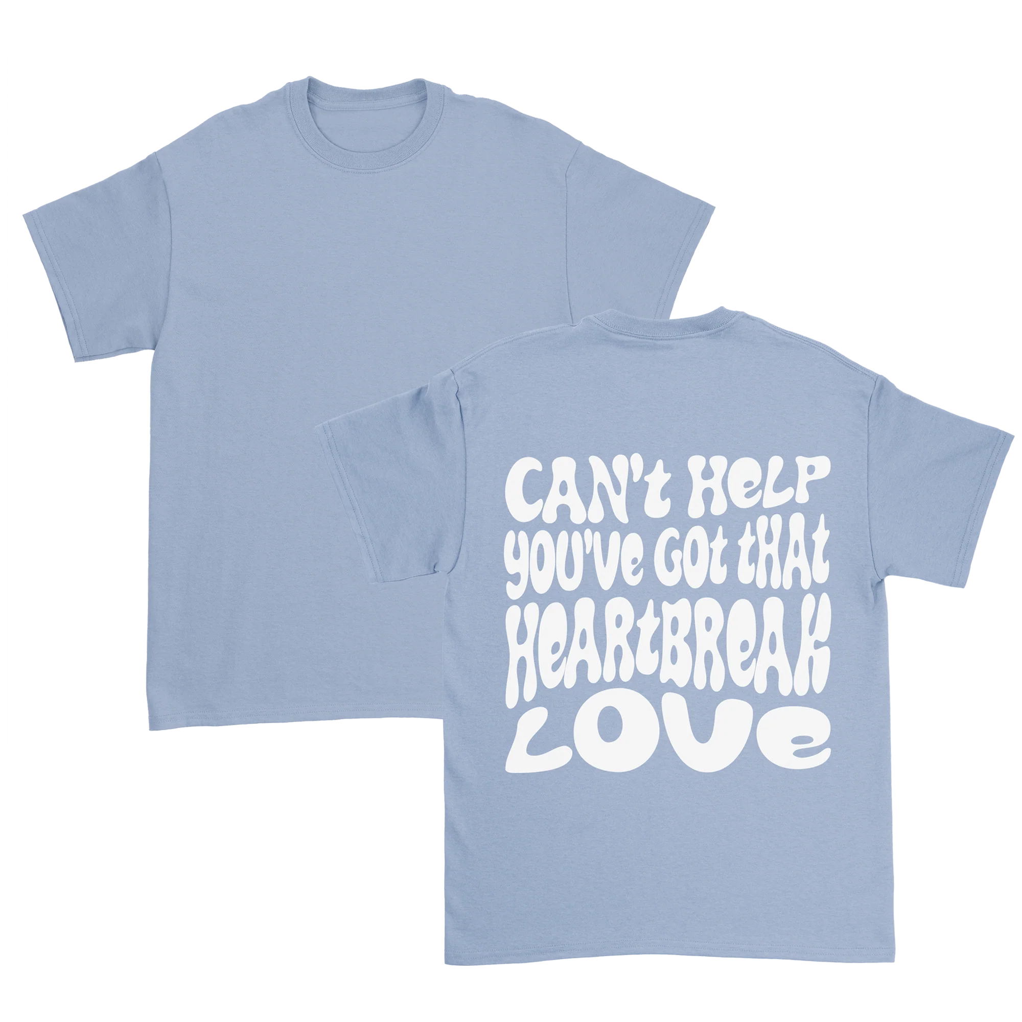 Dalton Mauldin - Heartbreak Love T-Shirt (White Print) - Image 4