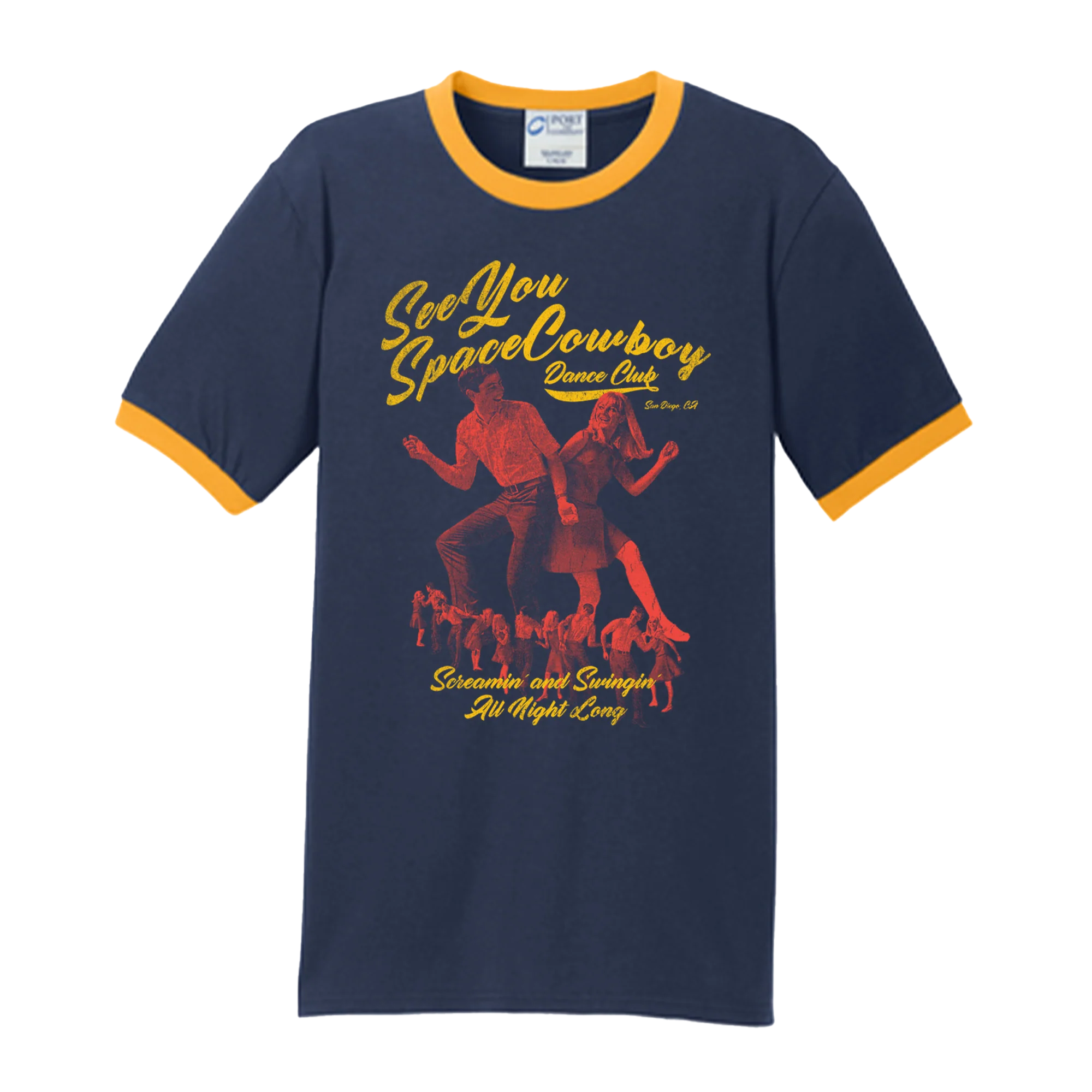 SeeYouSpaceCowboy - Dance Club Ringer T-Shirt