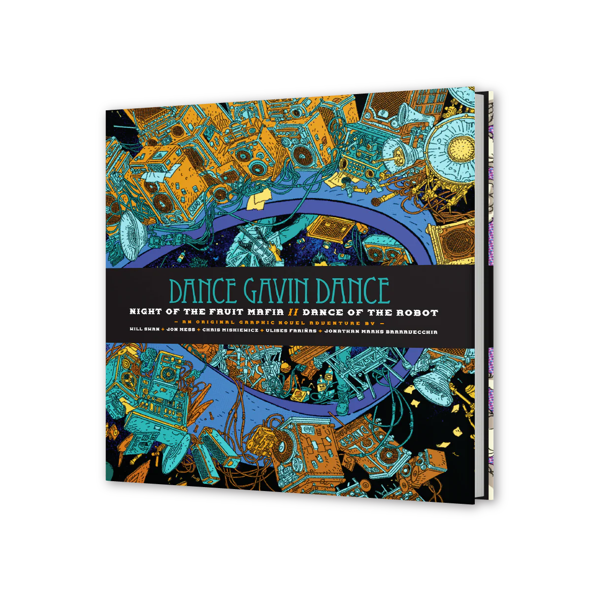 Dance Gavin Dance: Night of the Fruit Mafia // Dance of the Robot - Graphic Novel + Collector's Card (Standard Edition) - Image 2