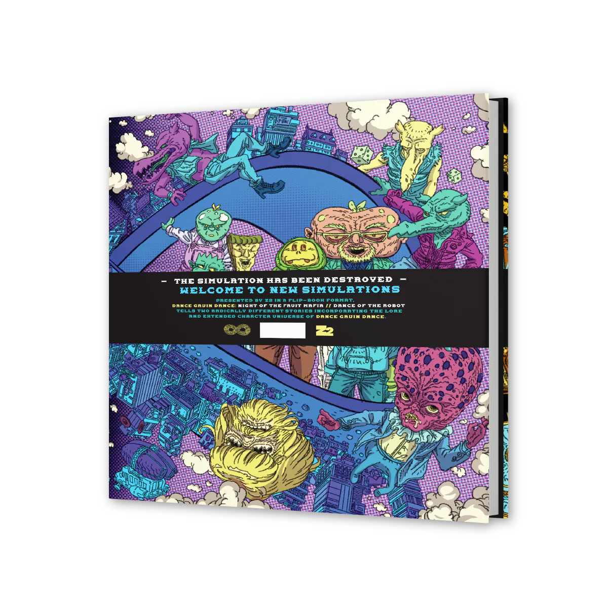 Dance Gavin Dance: Night of the Fruit Mafia // Dance of the Robot - Graphic Novel + Collector's Card (Standard Edition) - Image 3