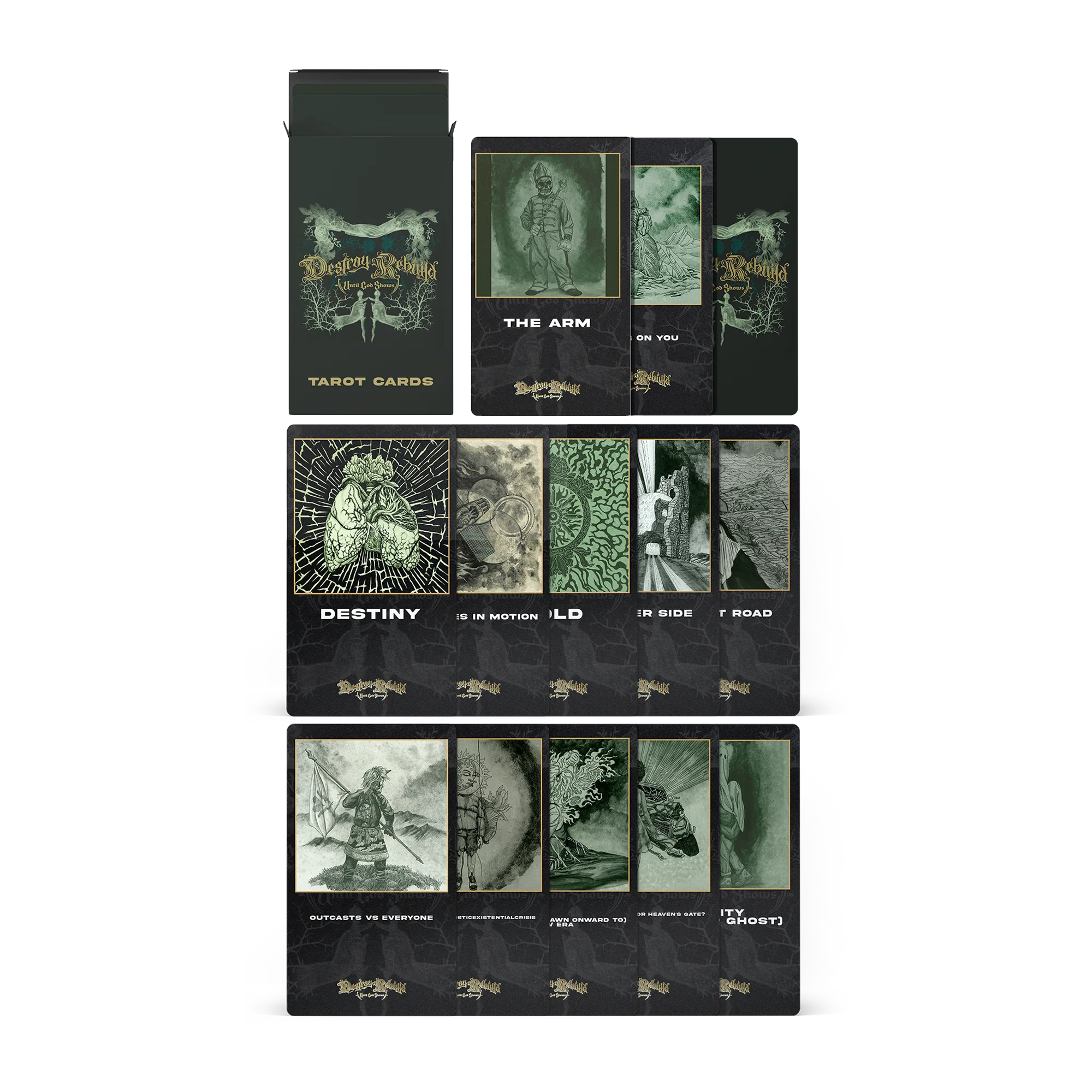 D.R.U.G.S. - Destroy Rebuild Tarot Card Set