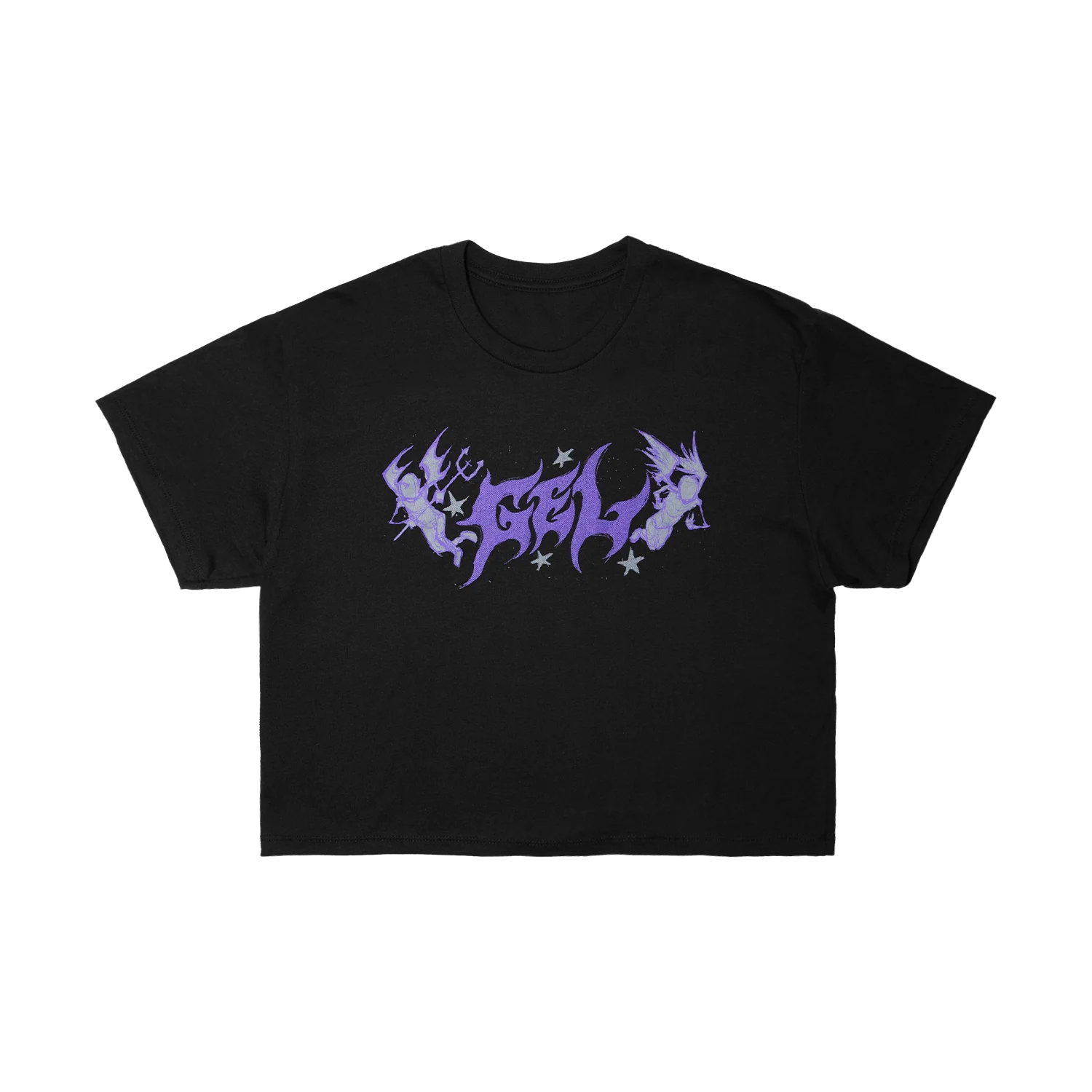 Gel - Devil & Angel Crop Top