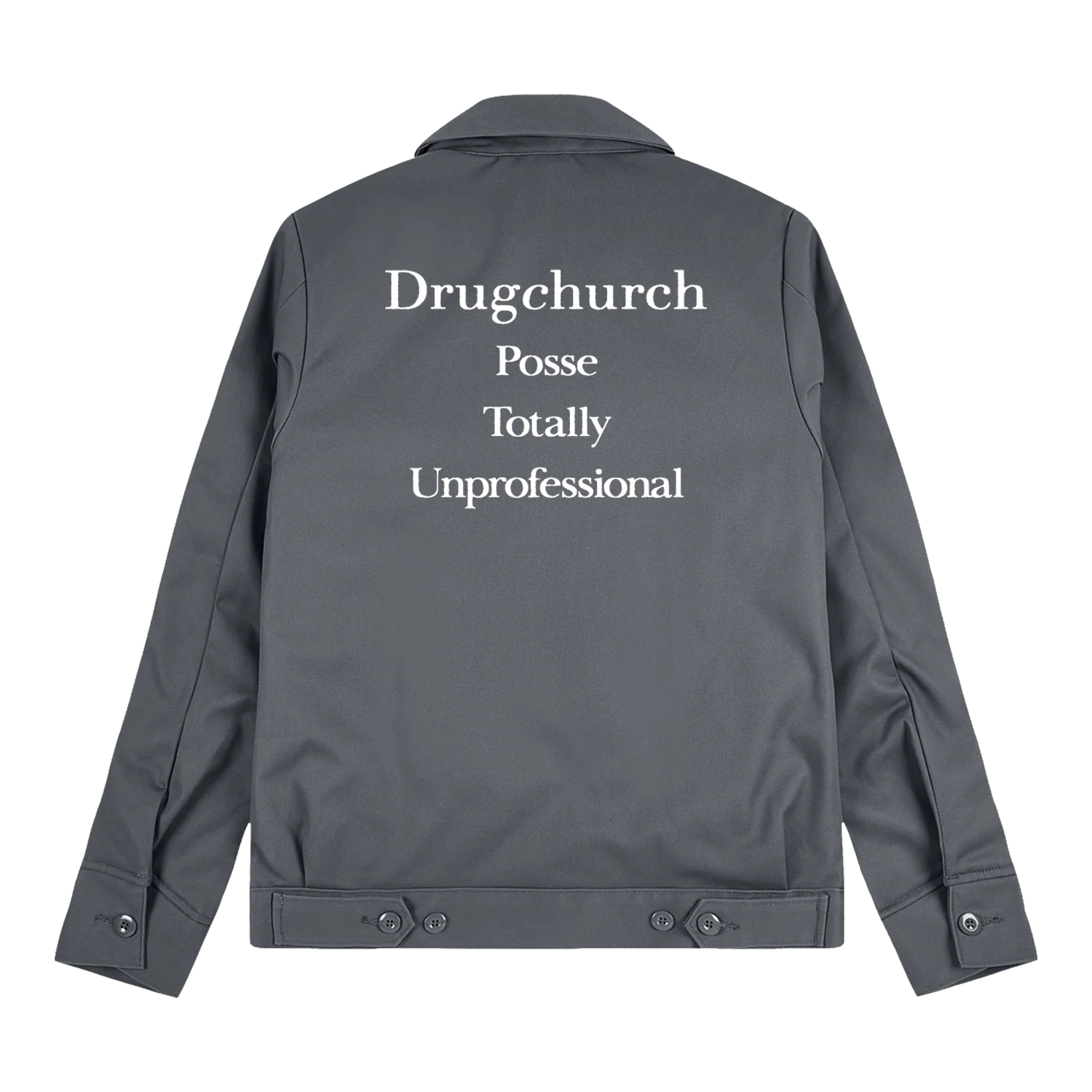 Drug Church - DC POSSE DICKIES JACKET GREY