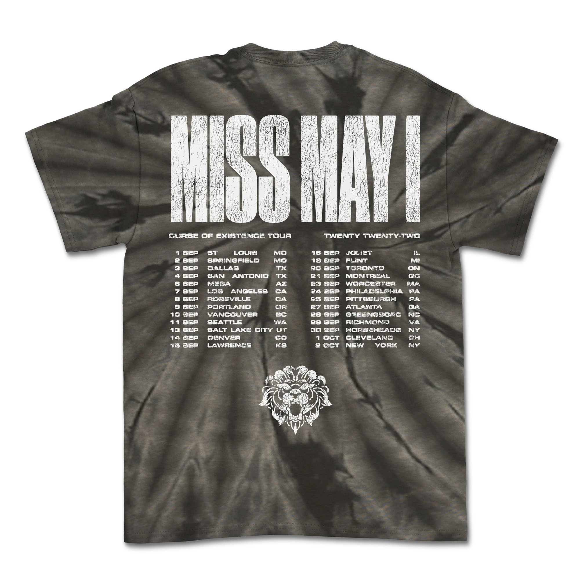 Miss May I - Dye Tour T-Shirt - Image 3