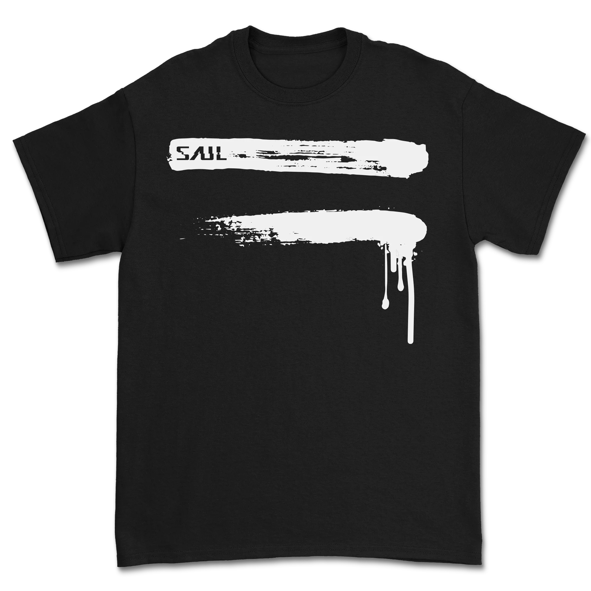 SAUL - Equals T-Shirt - Black - Image 2