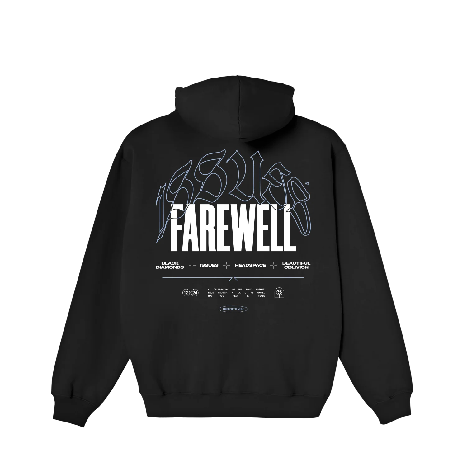 ISSUES - Farewell Black Hoodie - Image 2