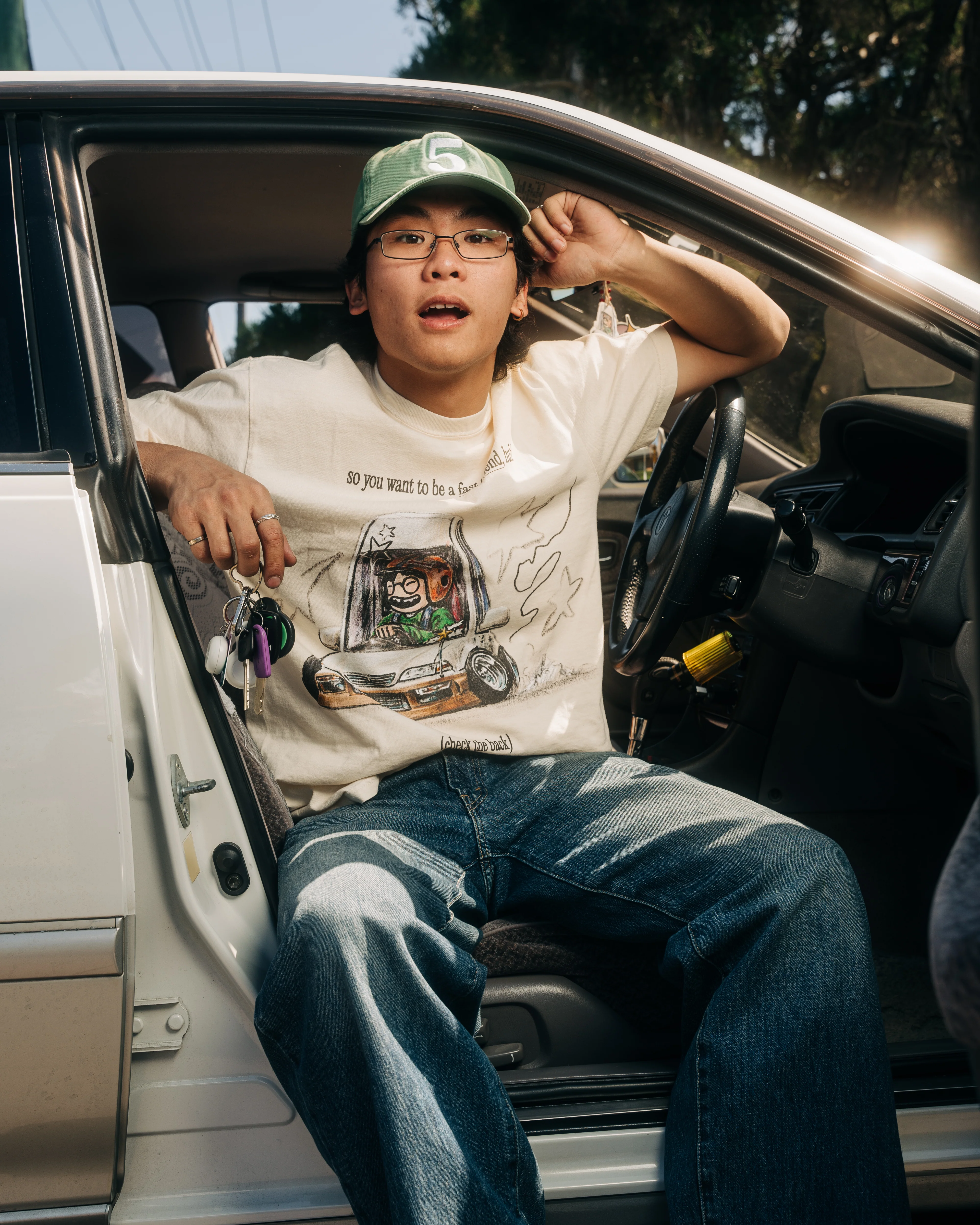 grentperez x Fast Friends Racing Tee - Image 3