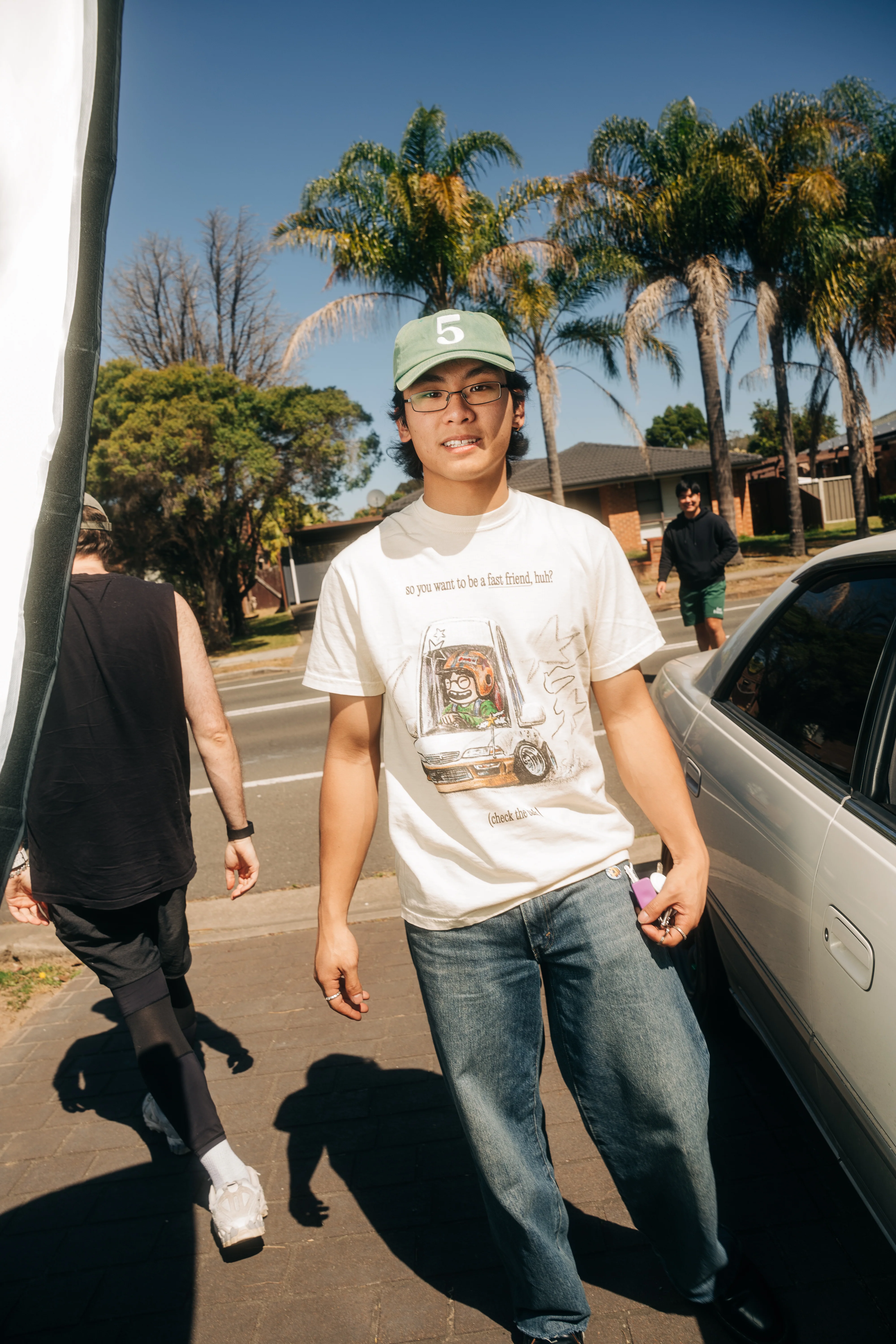 grentperez x Fast Friends Racing Tee - Image 4