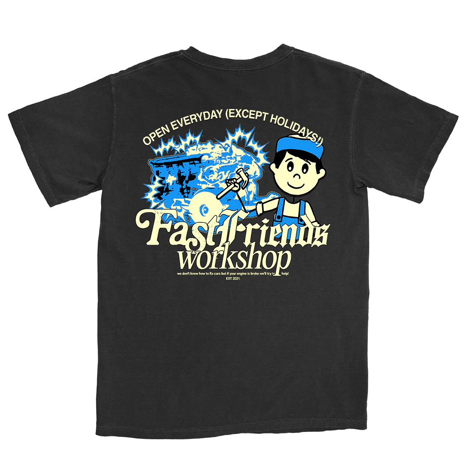 Fast Friends Workshop Tee - Image 2