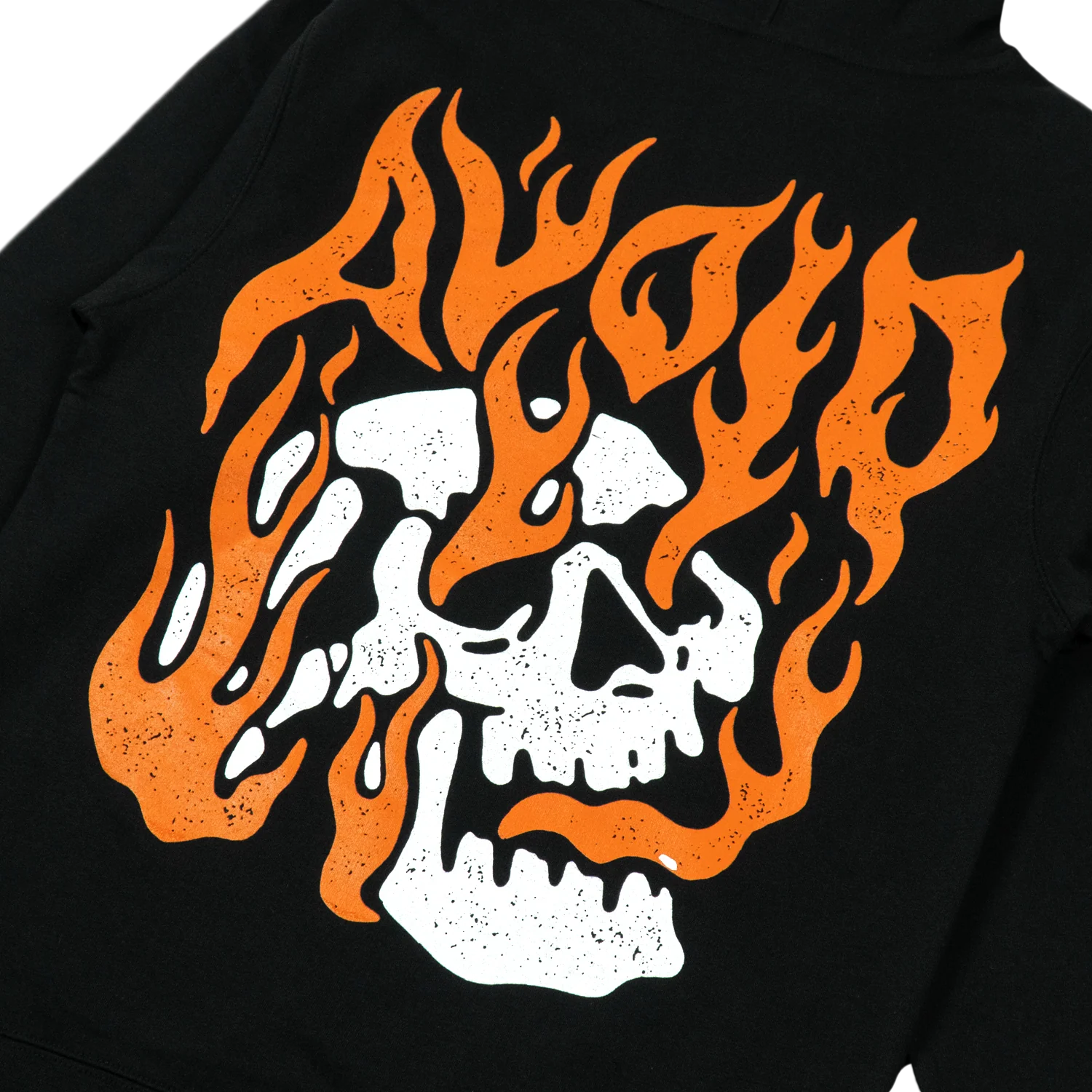 AVOID - Flame Skull Hoodie - Image 3