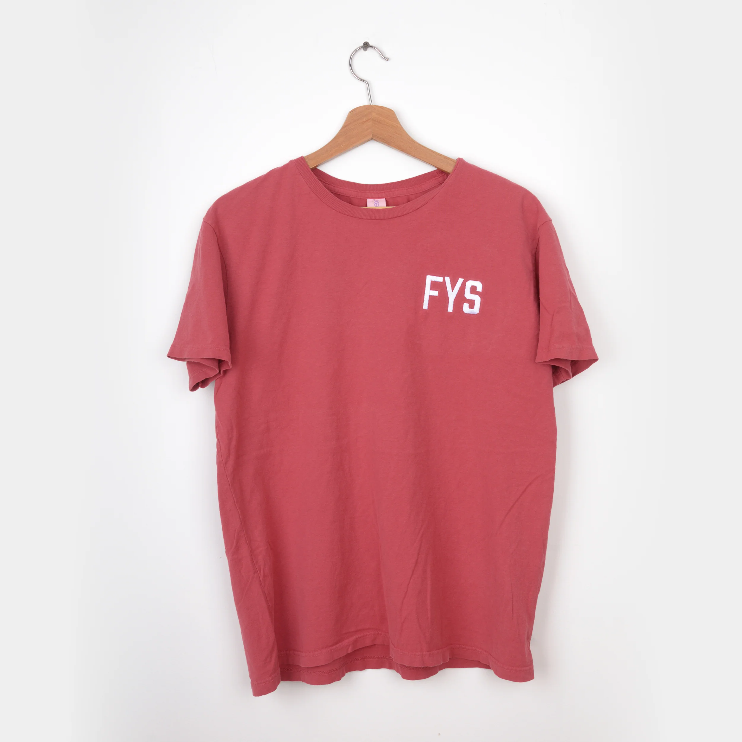Four Year Strong - Embroidered Logo Shirt (Crimson) - Image 3