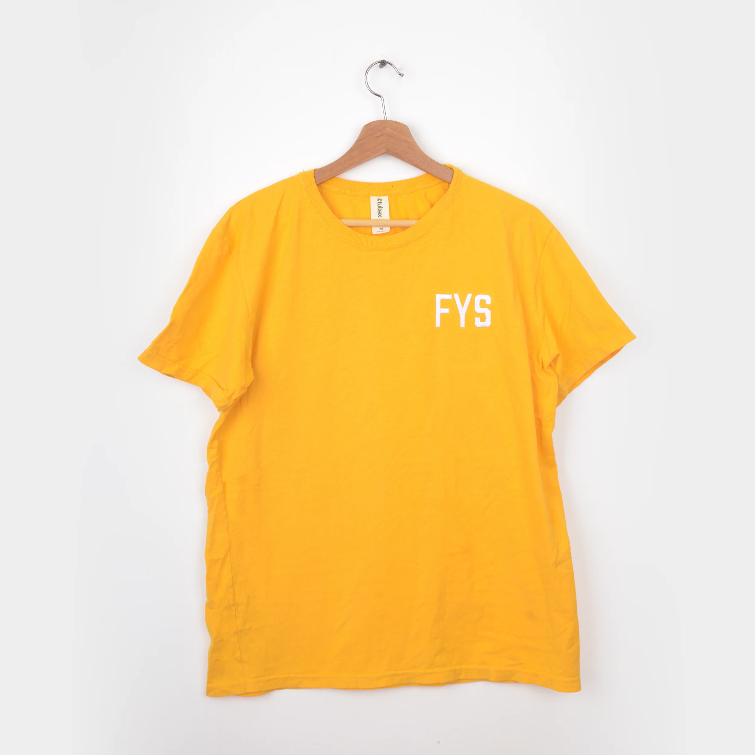 Four Year Strong - Embroidered Logo Shirt (Yellow) - Image 4