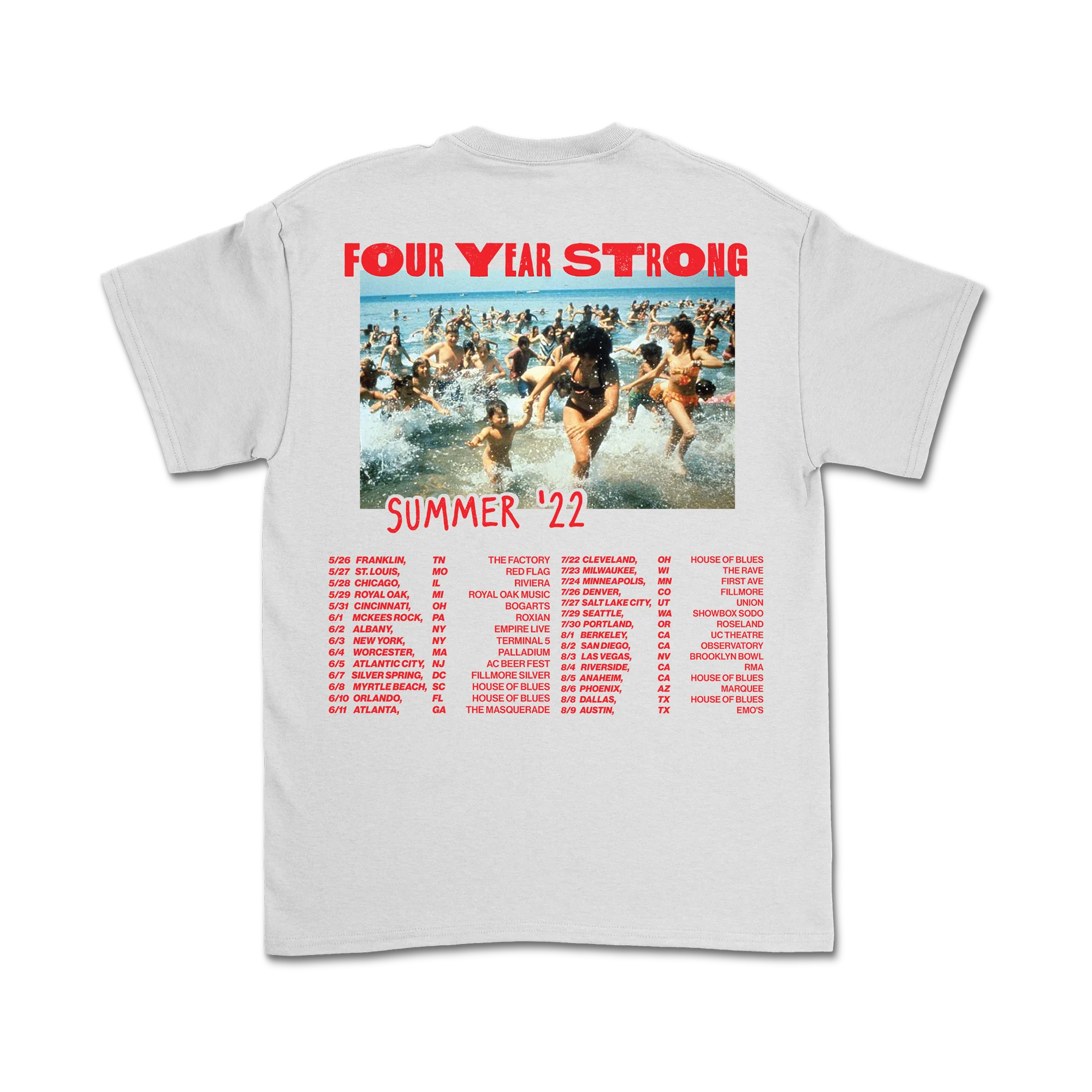 Four Year Strong - Summer Shirt - Image 3