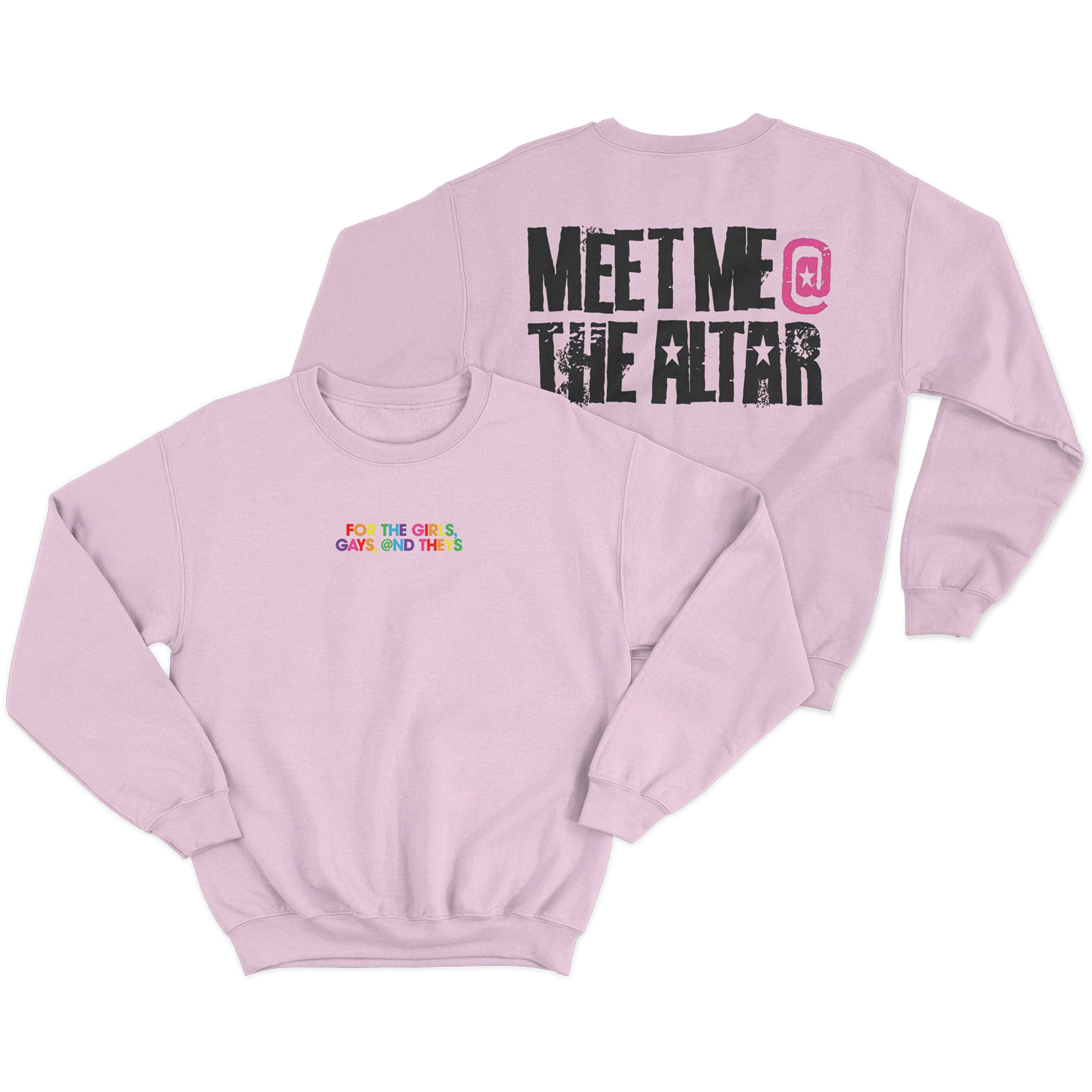 Meet Me @ The Altar - Girls, Gays, Theys Crewneck