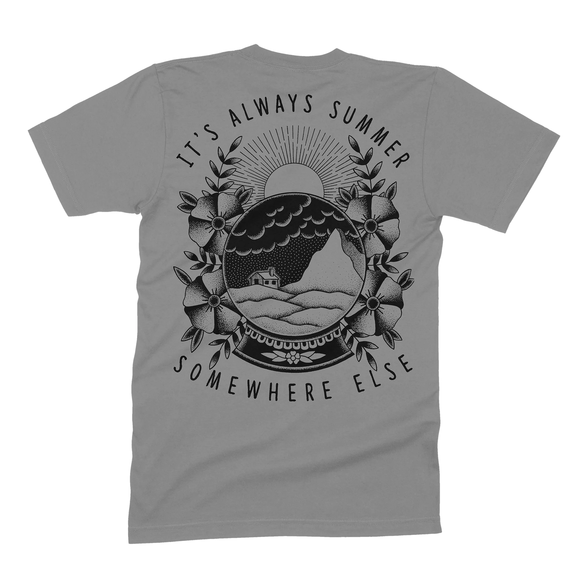 Actor Observer - Globe T-Shirt in Gray - Image 3