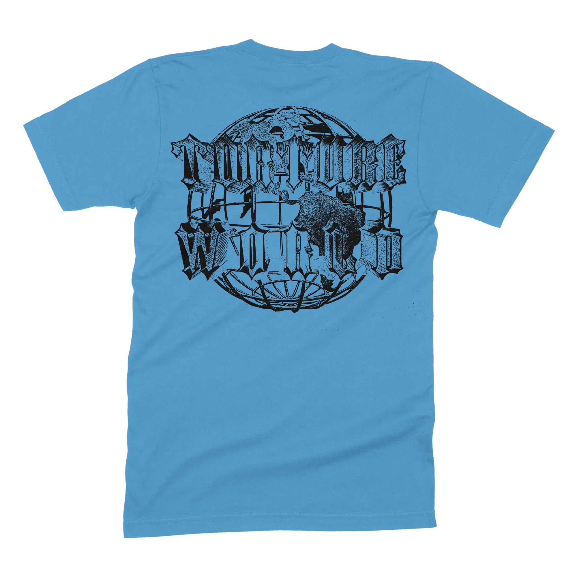 Great American Ghost - Globe Shirt (Blue) - Image 3